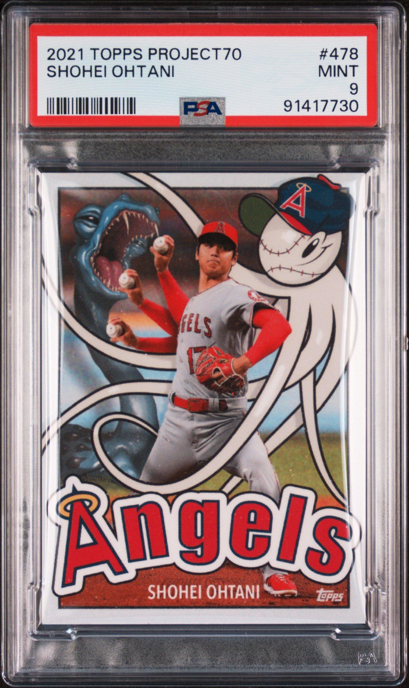 2021 Topps Project70 478 Shohei Ohtani PSA 9 Graded Card | GameStop