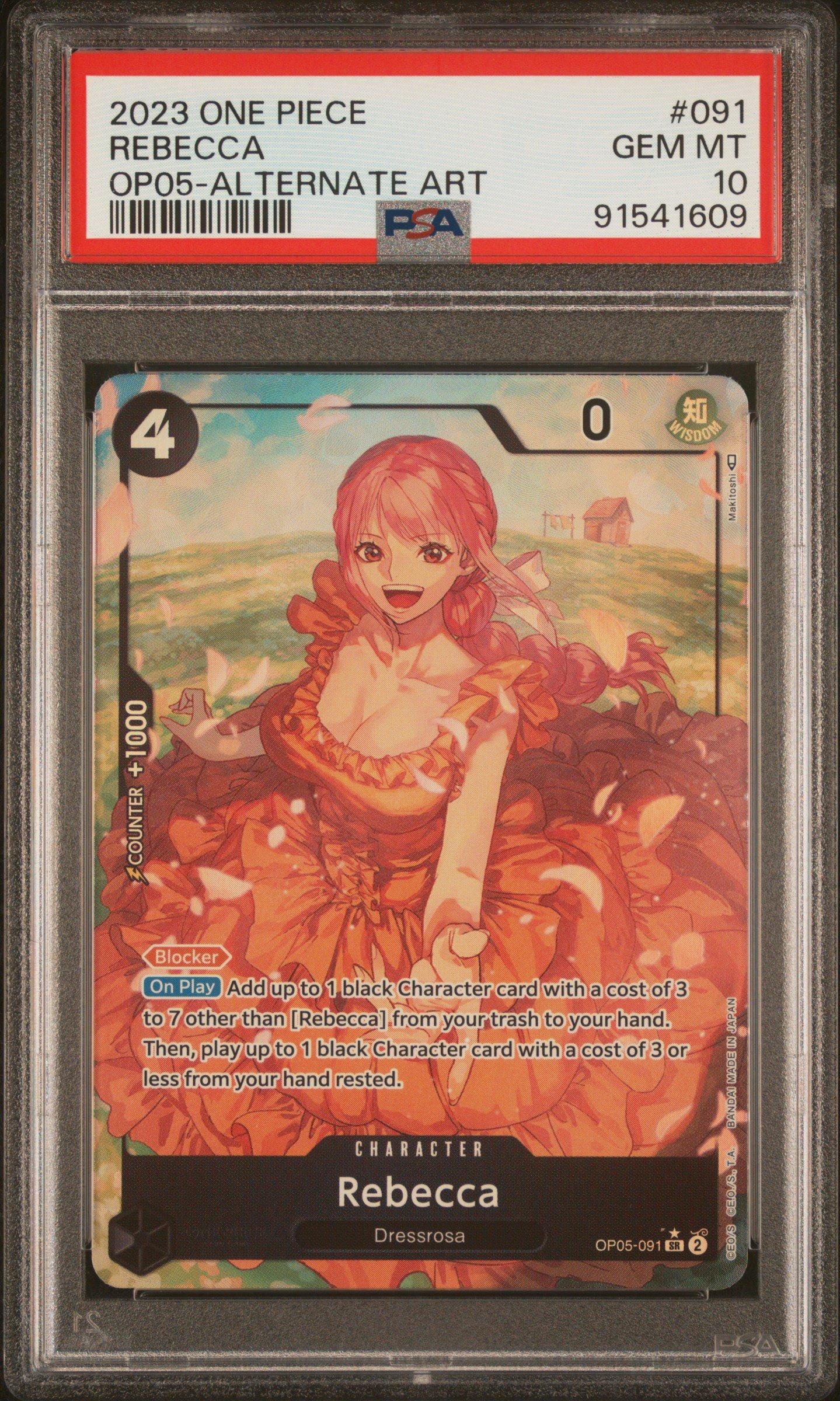 2026 One Piece Op14-eb04-the Azure Sea's Seven 112 Boa Hancock PSA