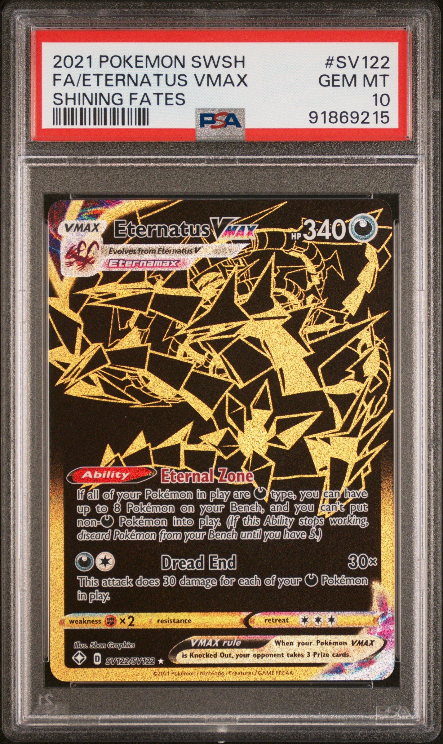 pokemon trading card game eternatus Pokemon - Eternatus VMAX Premium Collection main image 1