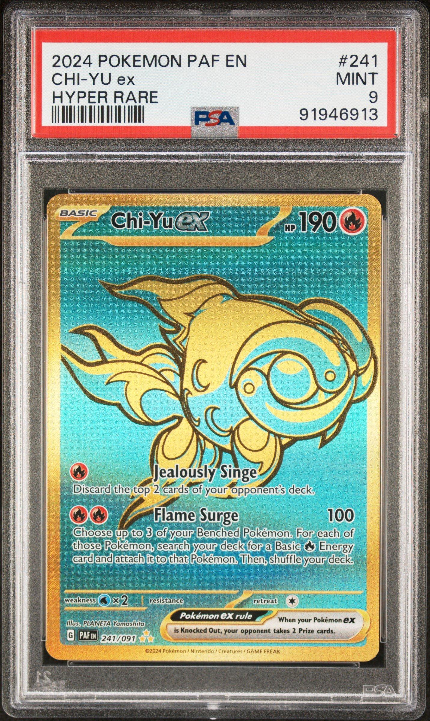 chi yu pokemon card Chi-Yu EX 260 193 Case | Paldea Evolved main image 1