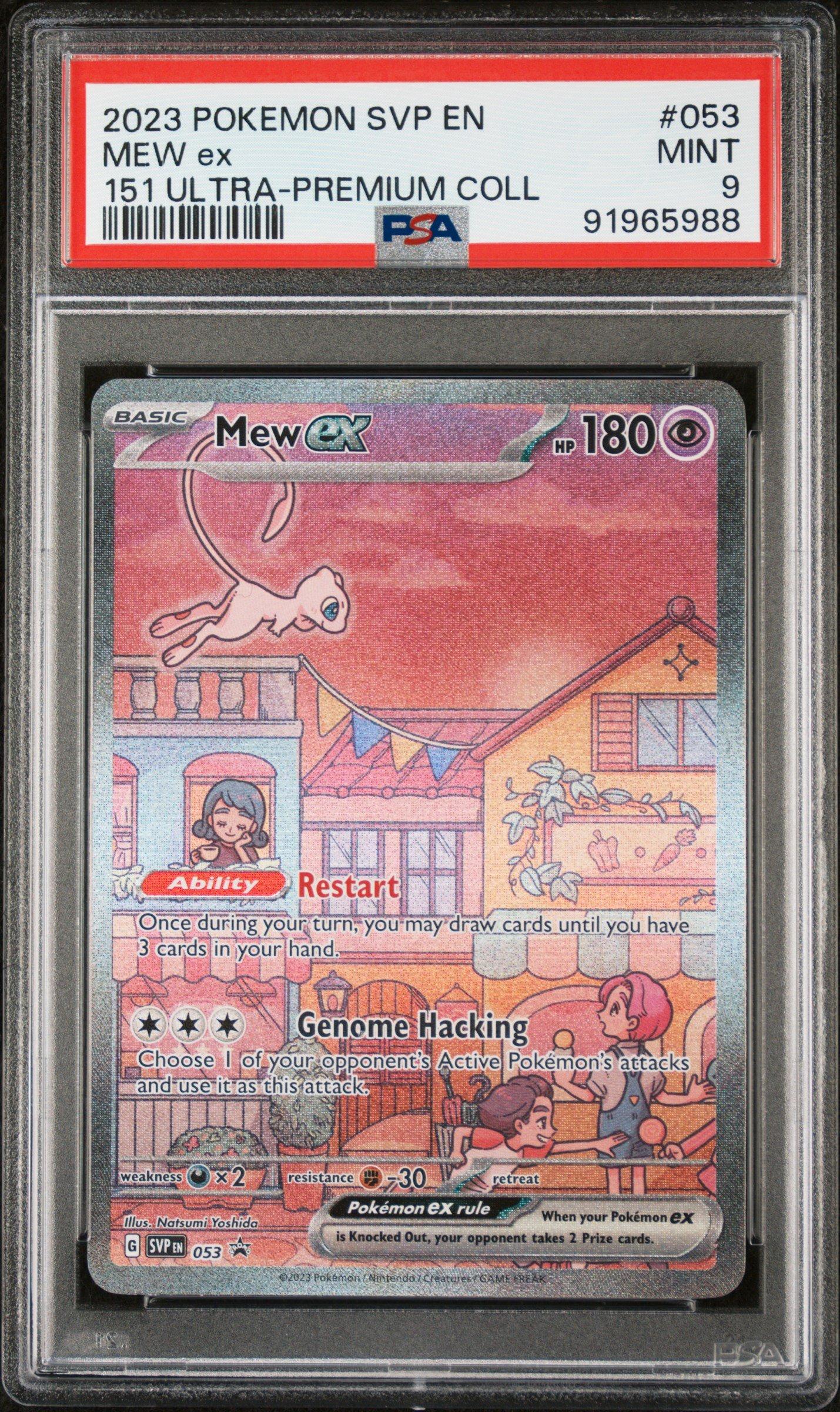 2023 Pokemon Svp En-sv Black Star Promo 053 Mew Ex 151 Ultra