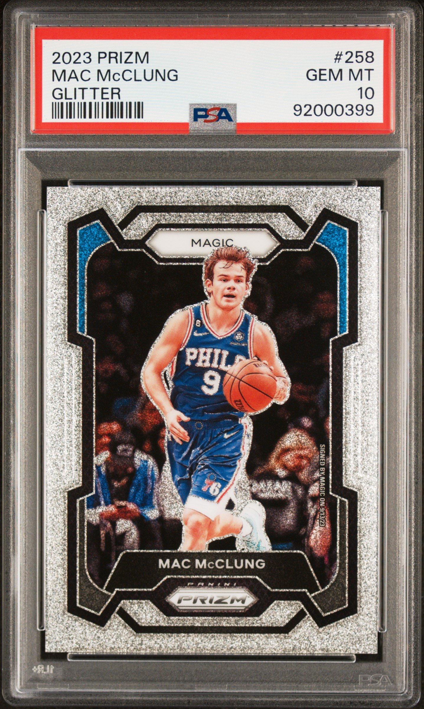 2023 Panini Prizm 258 Mac Mcclung Glitter PSA 10
