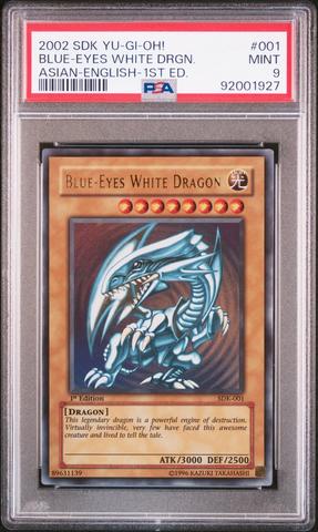 2002 Yu-gi-oh! Starter Deck: Kaiba 001 Blue-eyes White