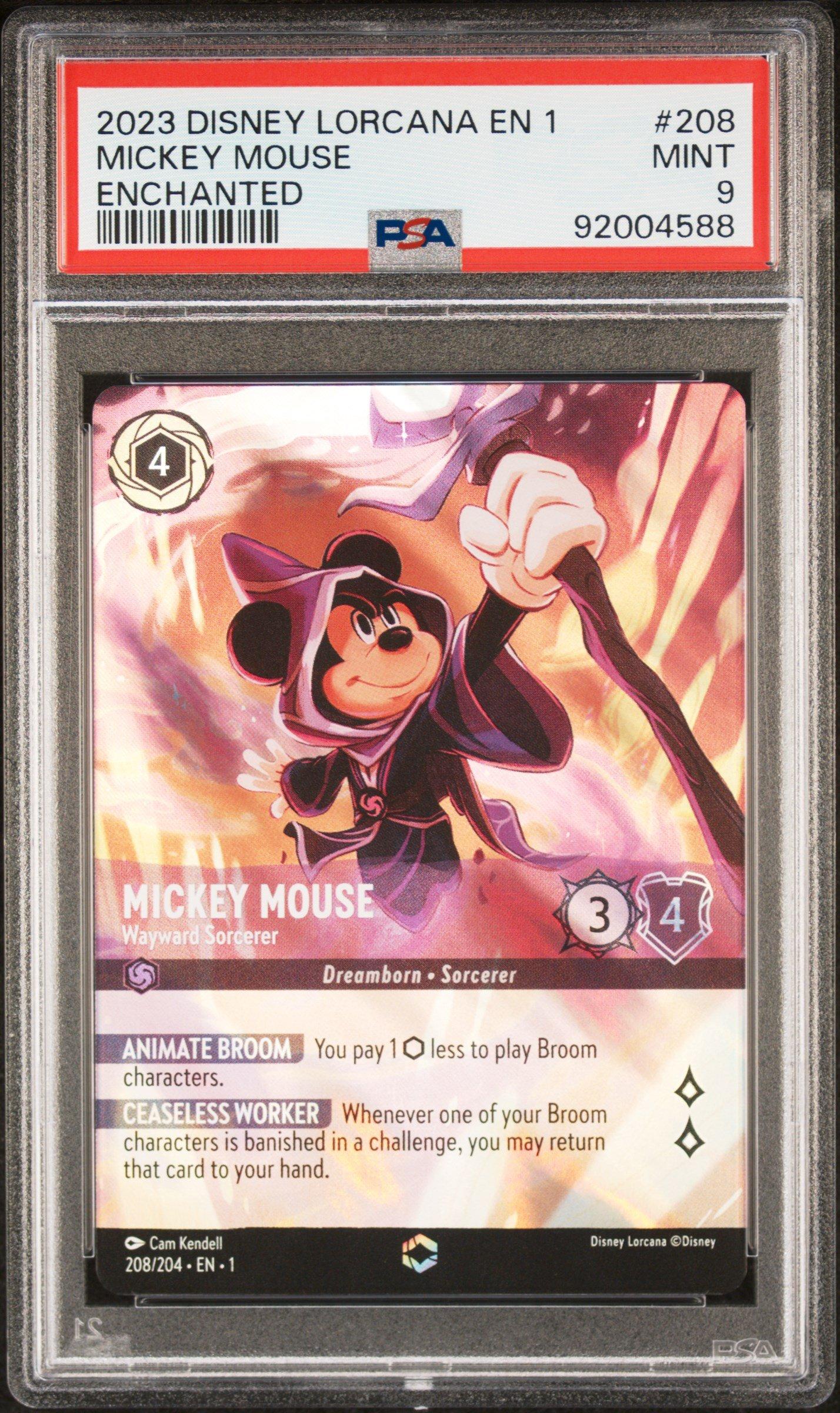 2023 Disney Lorcana En 1-the First Chapter 208 Mickey Mouse