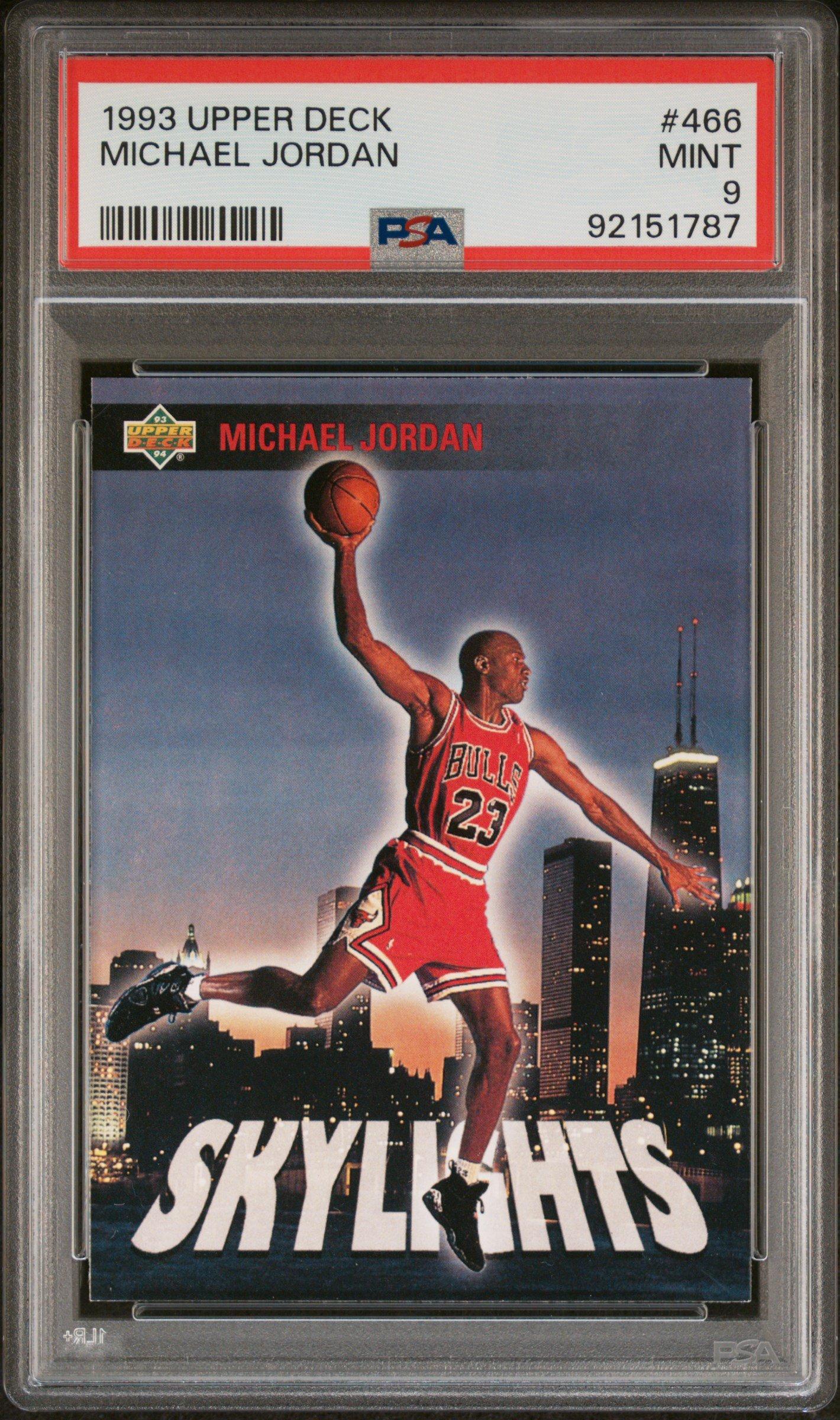 1993 Upper Deck 466 Michael Jordan PSA 9 | GameStop