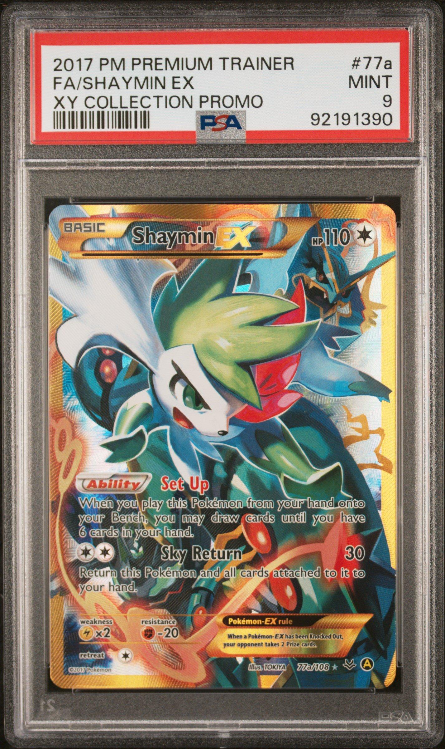 2017 Pokemon Premium Trainer Xy Collection Promo 77a Full Art