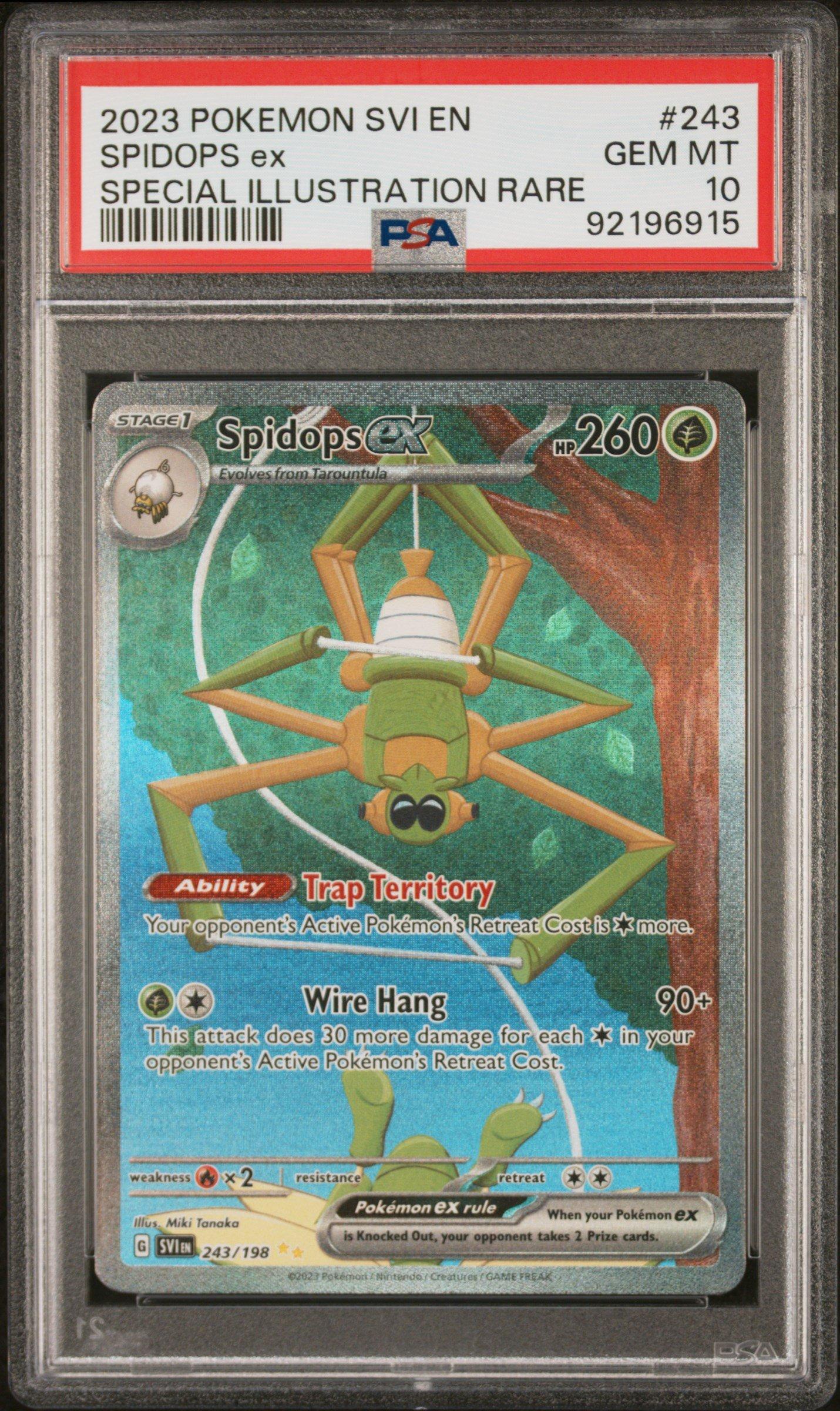 2023 Pokemon Svi En-scarlet & Violet 243 Spidops Ex Special