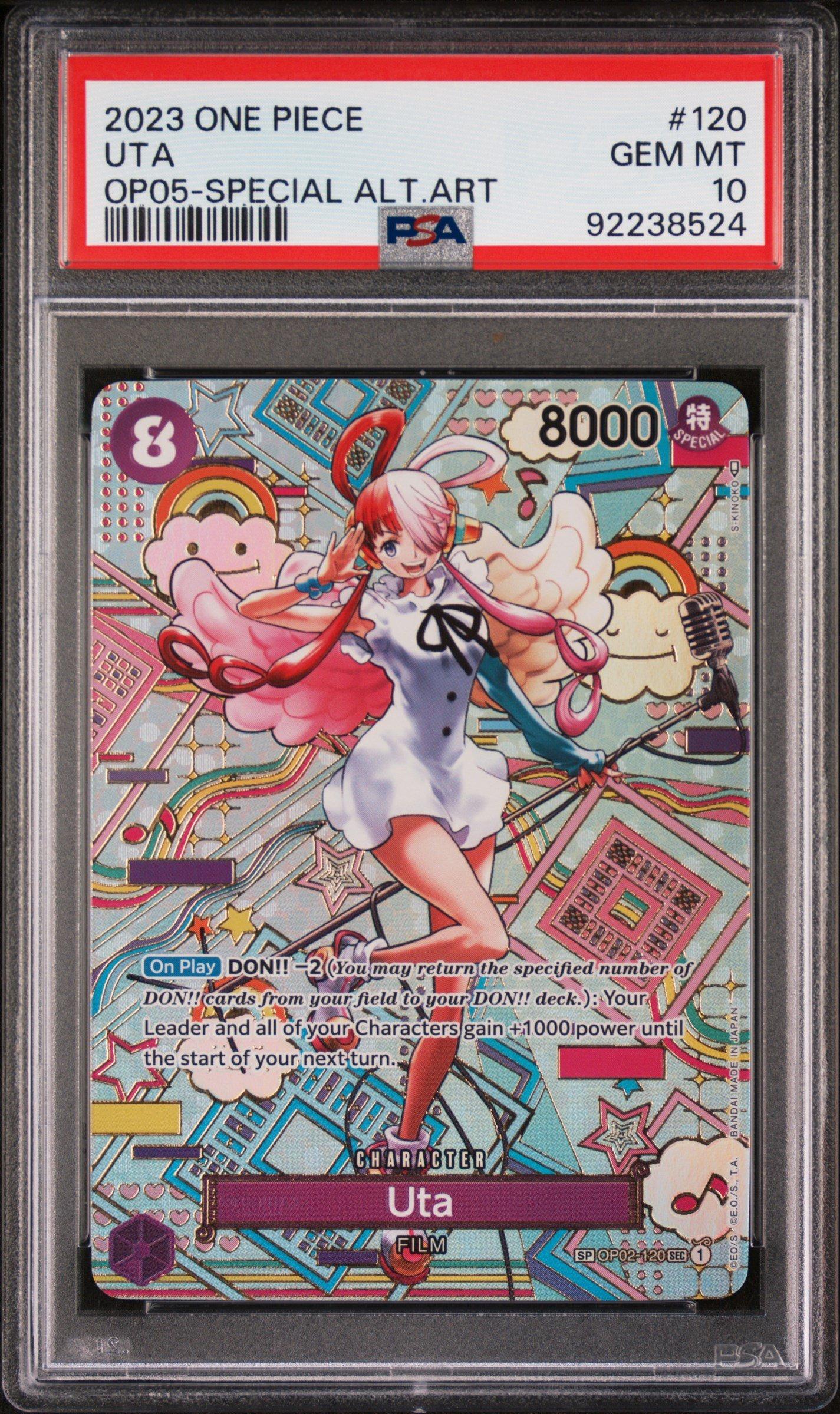 2023 One Piece Op05-awakening Of The New Era 120 Uta Special