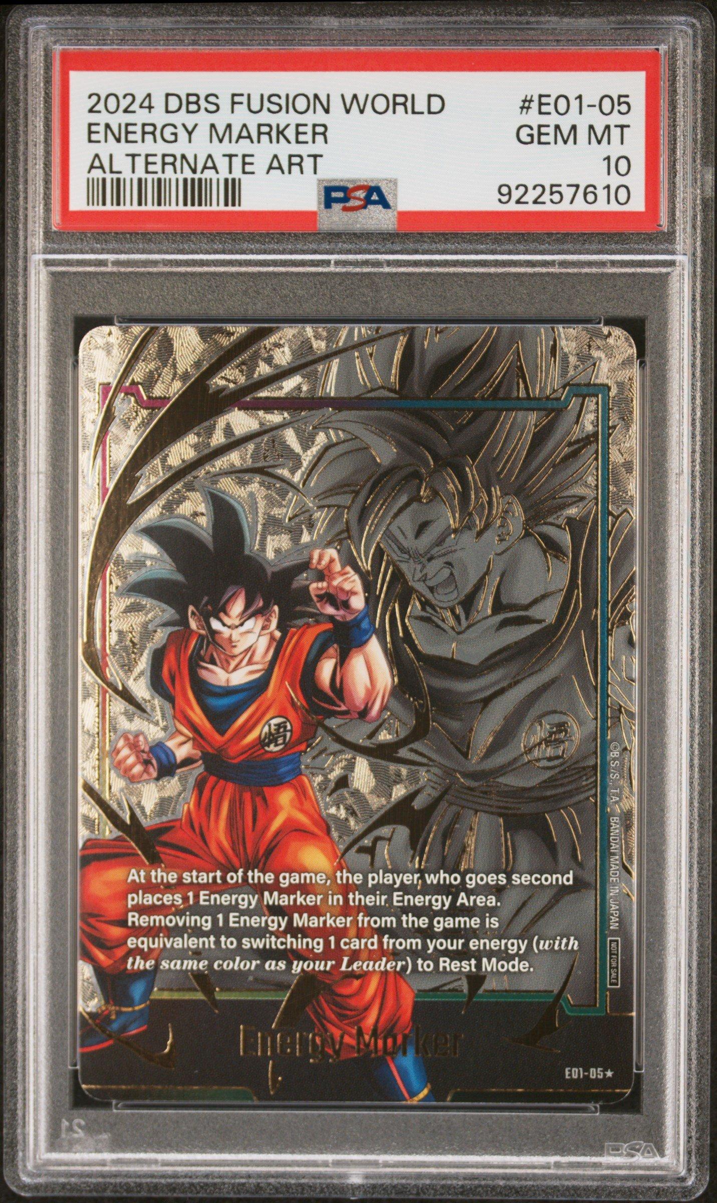 2024 Dragon Ball Super Card Game Fusion World Energy Marker Pack