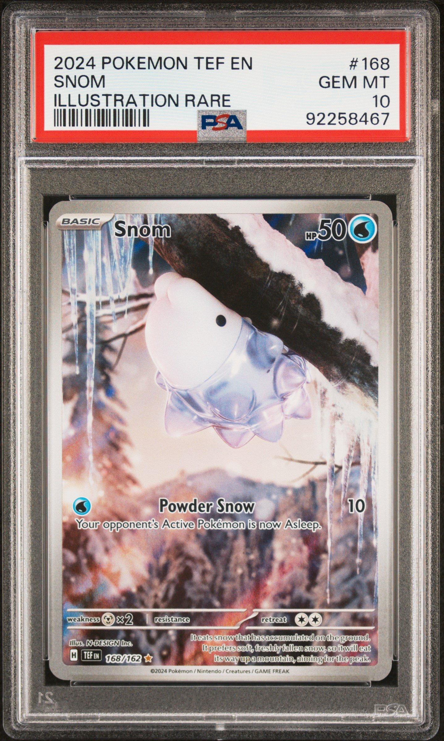 rare snom pokemon card - SV033/SV122 Shiny Holo The item may be similar but not exactly the same as the image (e.g snom pokemon cards Card Game/[S4a]