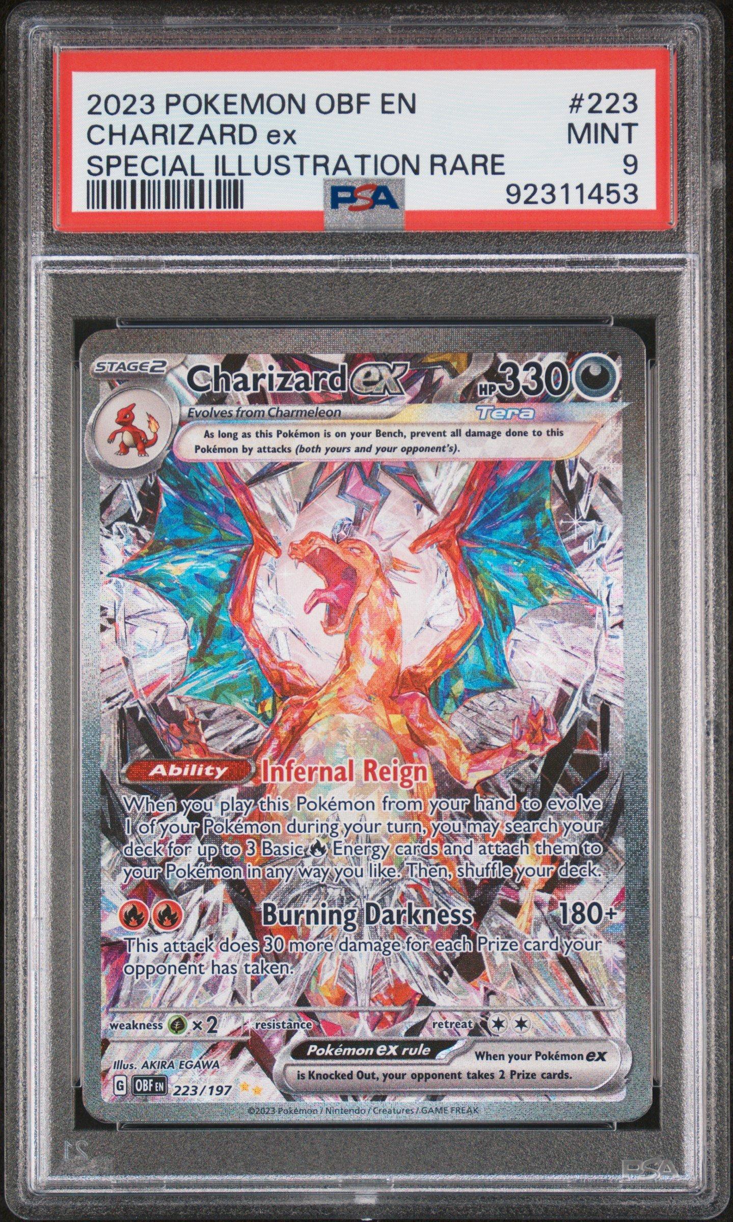 2023 Pokemon Obf En-obsidian Flames 223 Charizard Ex Special