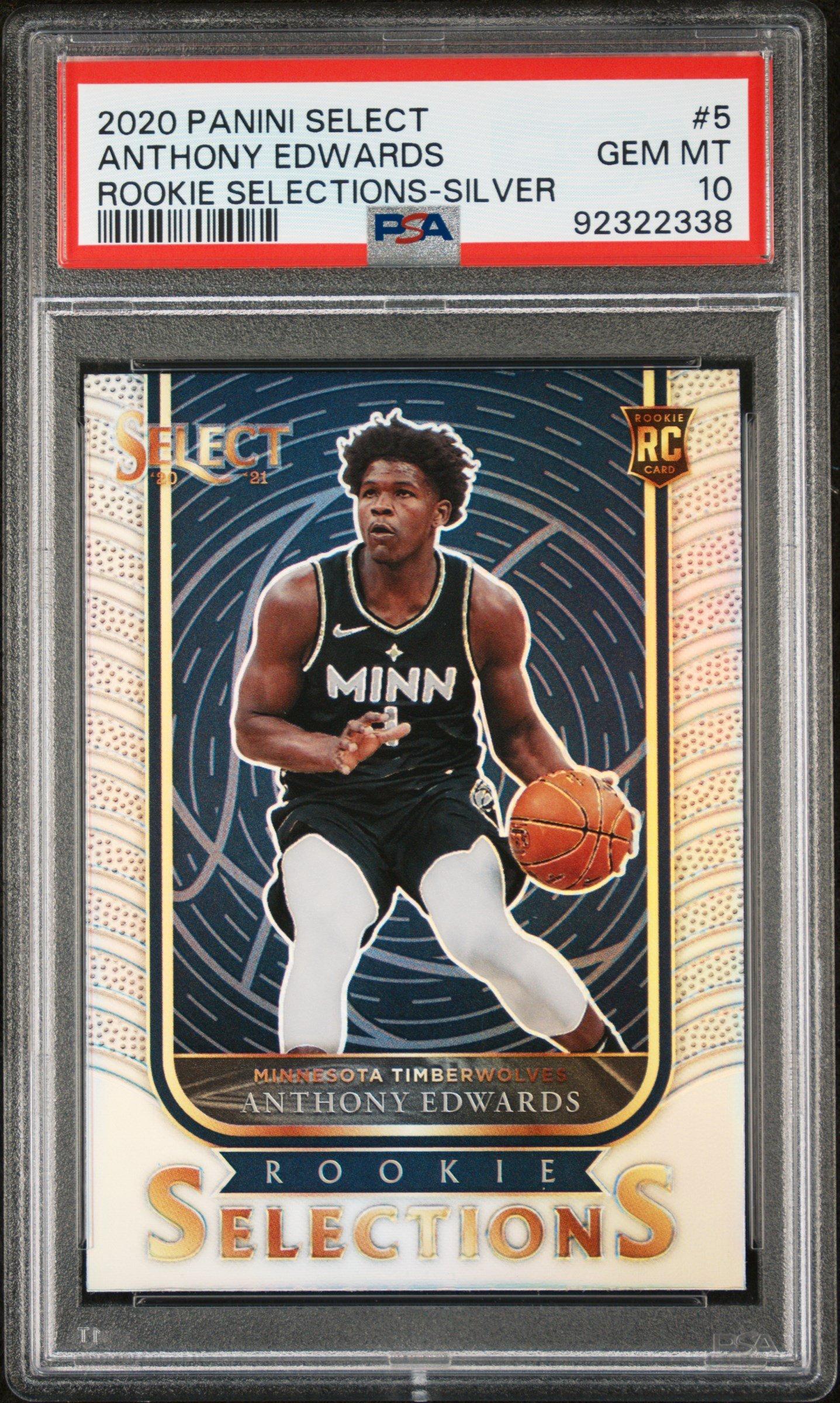 Anthony Edwards psa 10 rookie