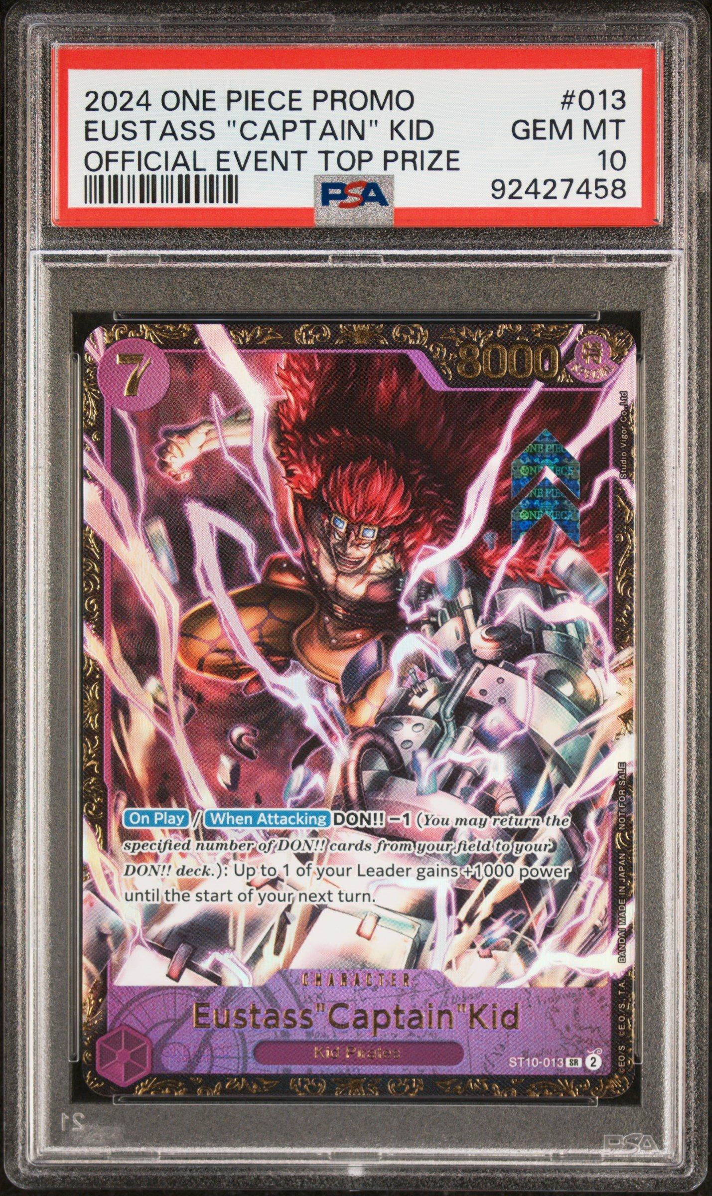 2024 One Piece Promos 013 Eustass 