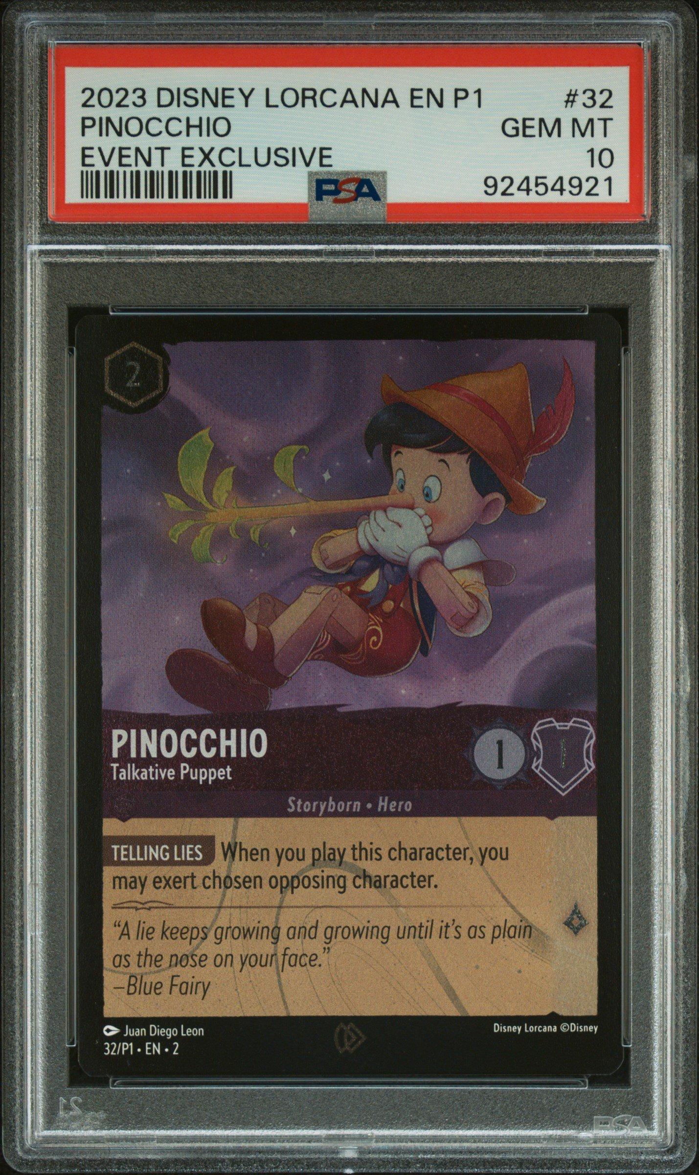 ロルカナ　プロモ　ピノキオ　PSA10 ロルカナ プロモ ピノキオ PSA10 - メルカリ