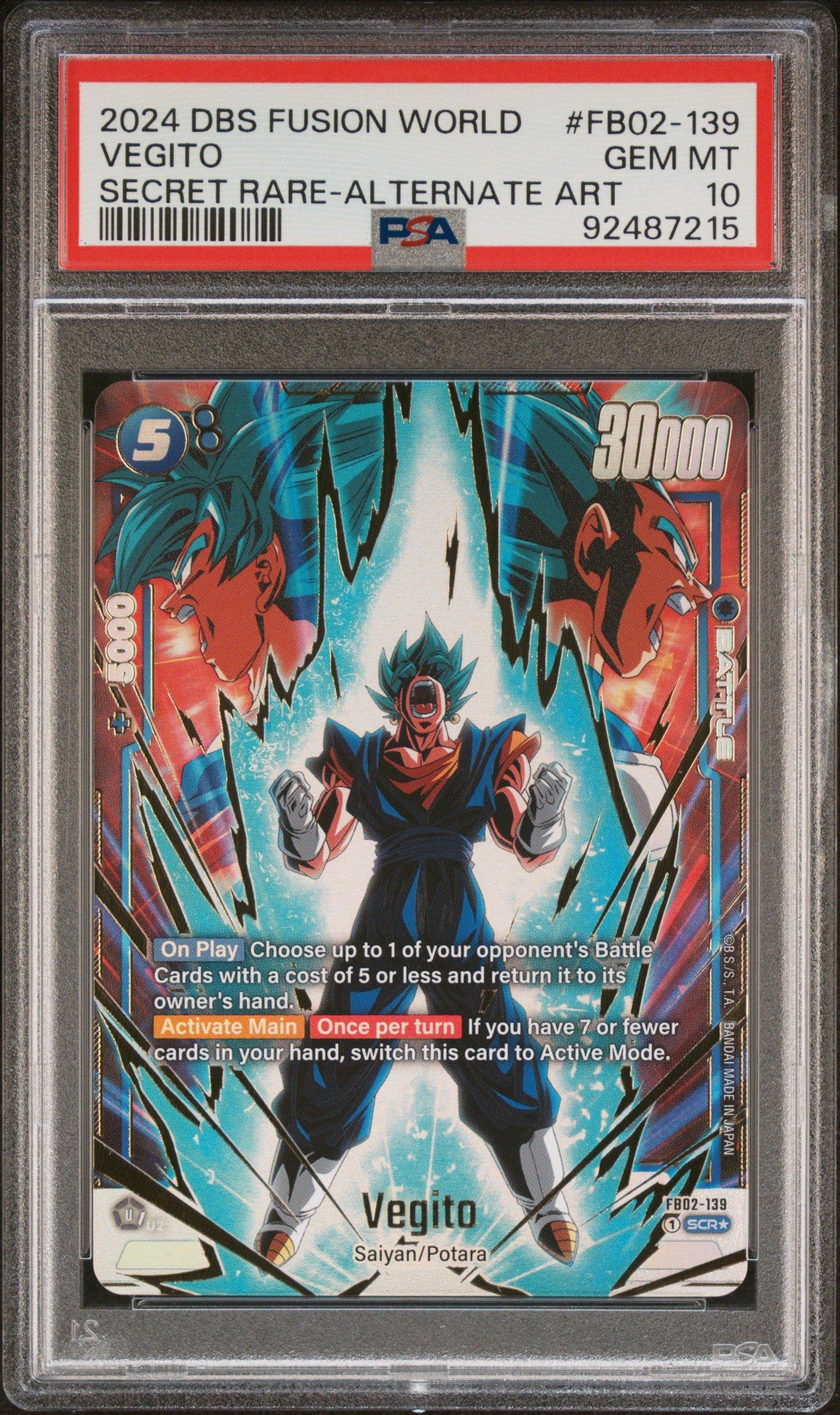 2024 Dragon Ball Super Card Game Fusion World Blazing Aura Fb02-139 ...