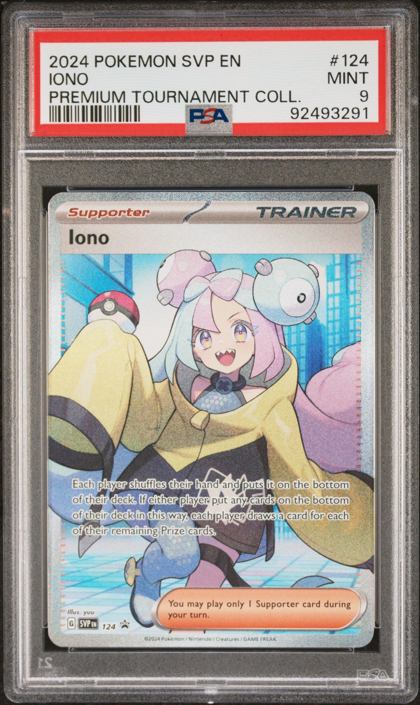 2024 Pokemon Svp En-sv Black Star Promo 124 Iono Iono Premium
