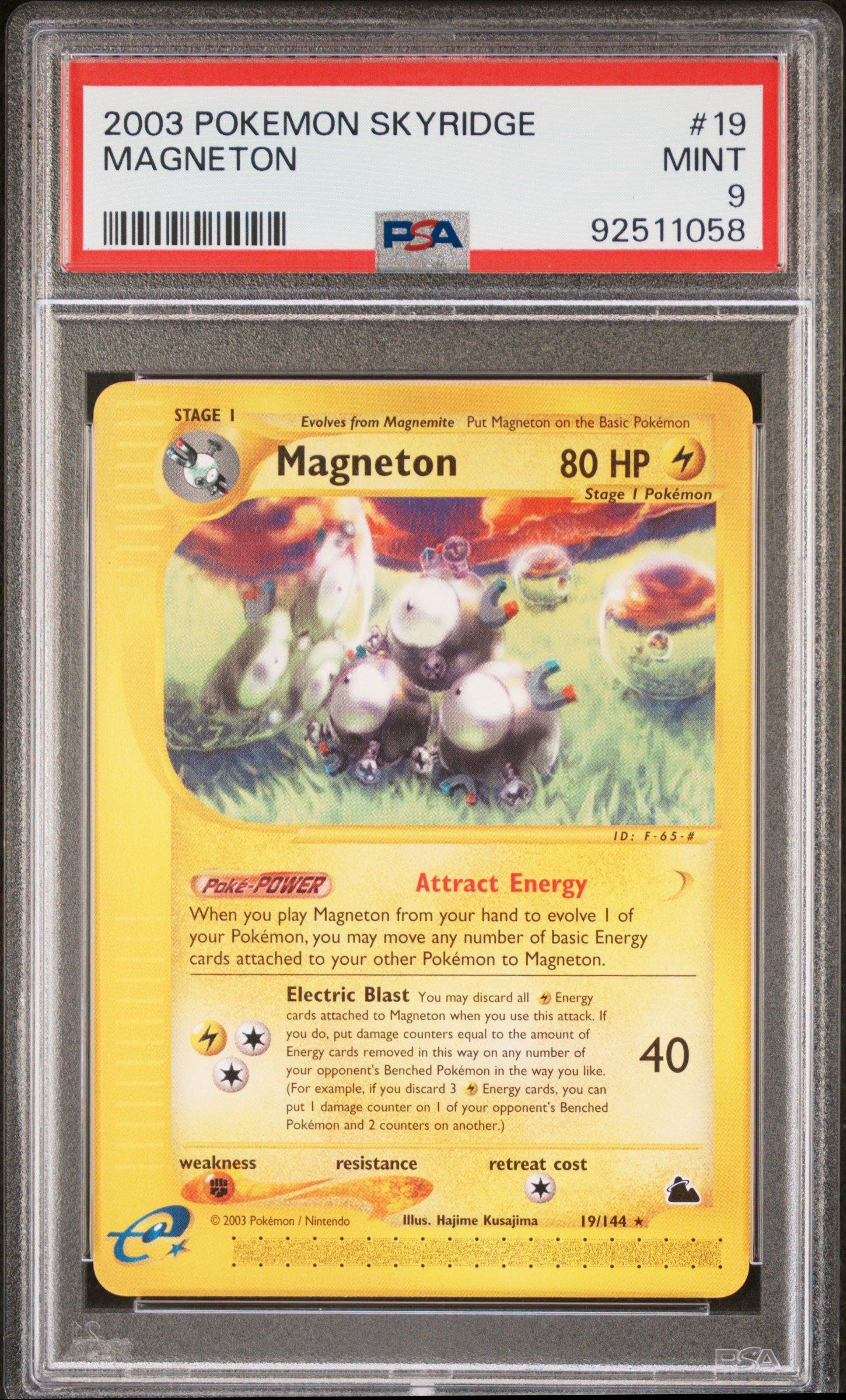 2003 Pokemon Skyridge 19 Magneton PSA 9 Graded Card | GameStop