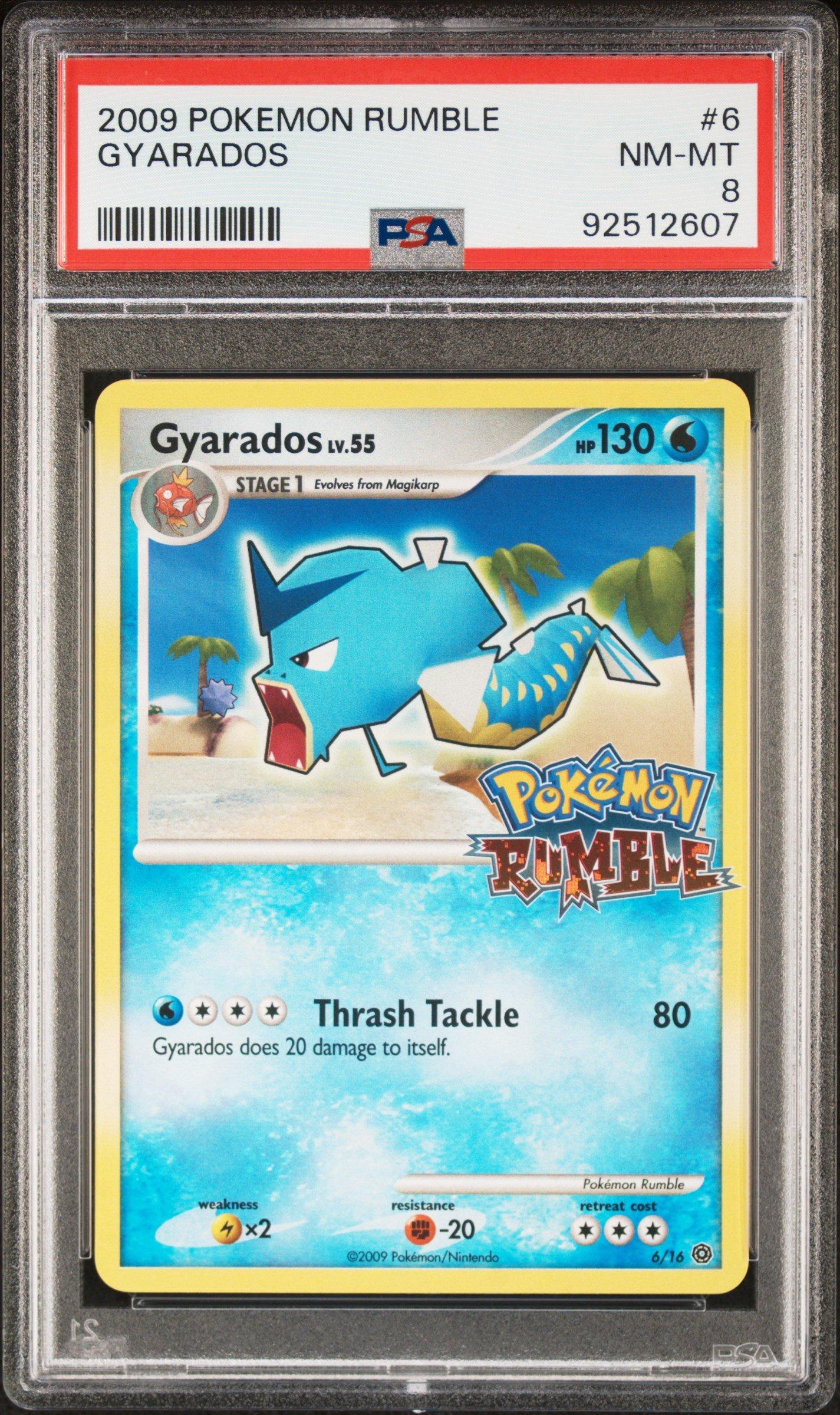 2009年 ギャラドス PSA9 レヴフォイル 2009 Pokemon Rumble 6 Gyarados PSA 8 | GameStop