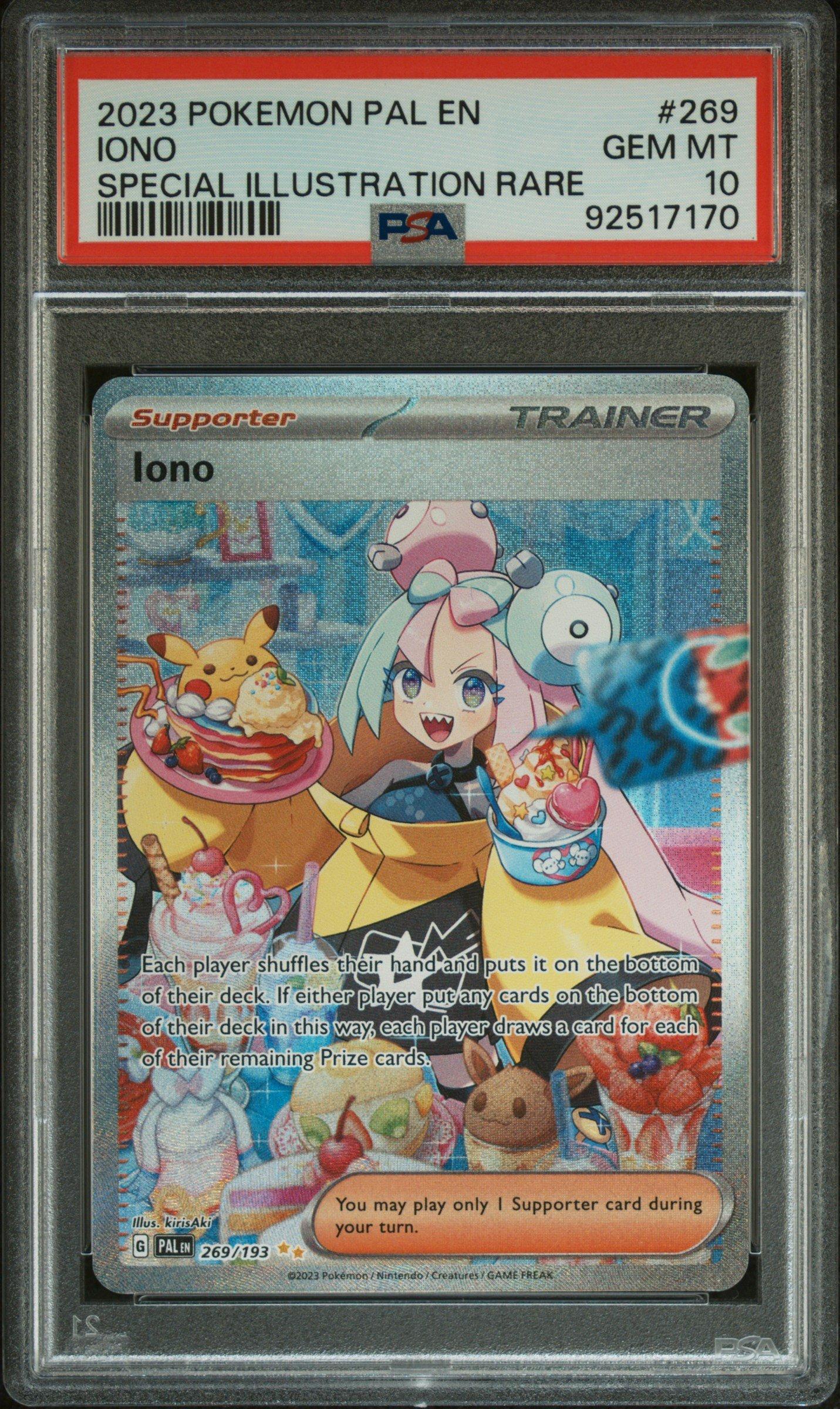 2023 Pokemon Pal En-paldea Evolved 269 Iono Special Illustration Rare ...