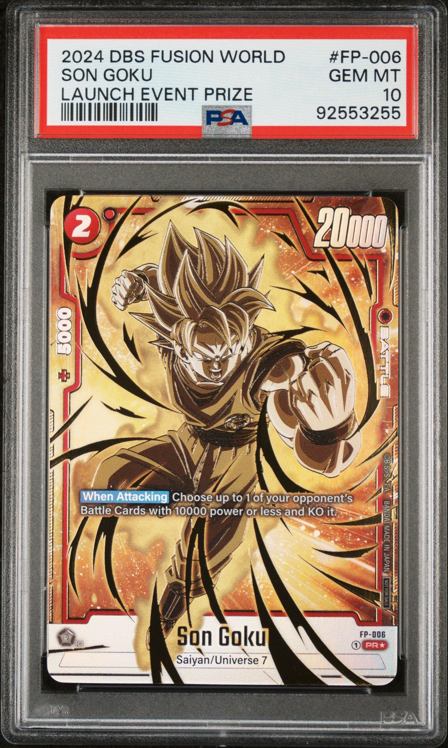 2024 Dragon Ball Super Card Game Fusion World Launch Event Prize