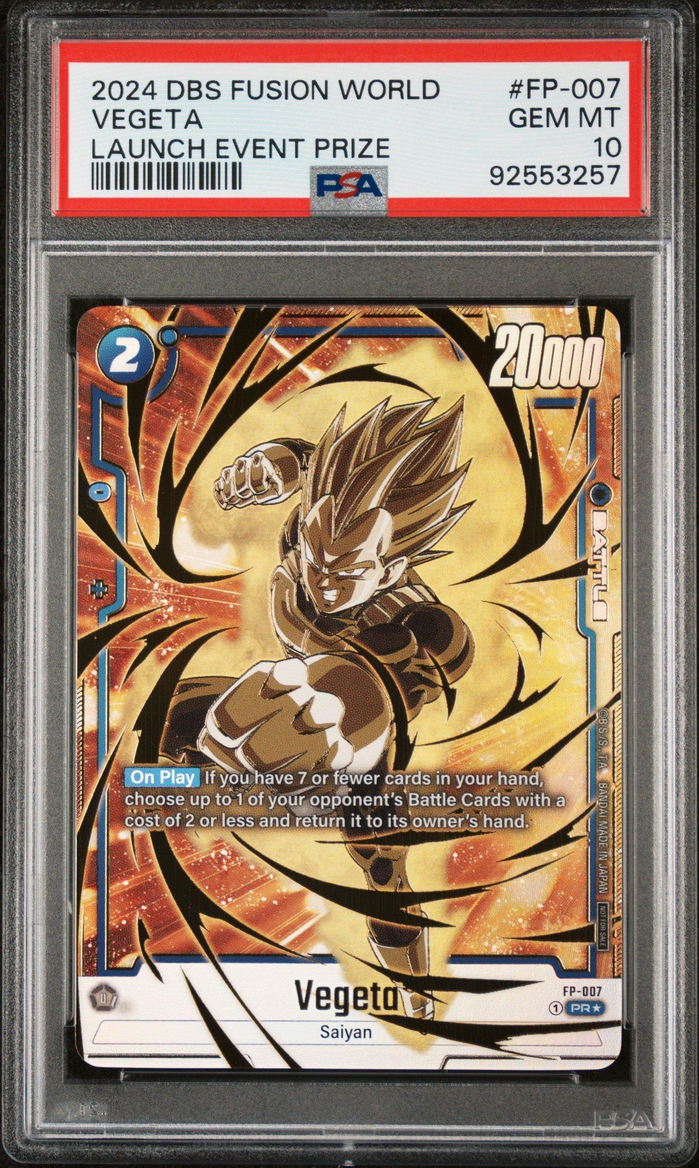 2024 Dragon Ball Super Card Game Fusion World Launch Event Prize