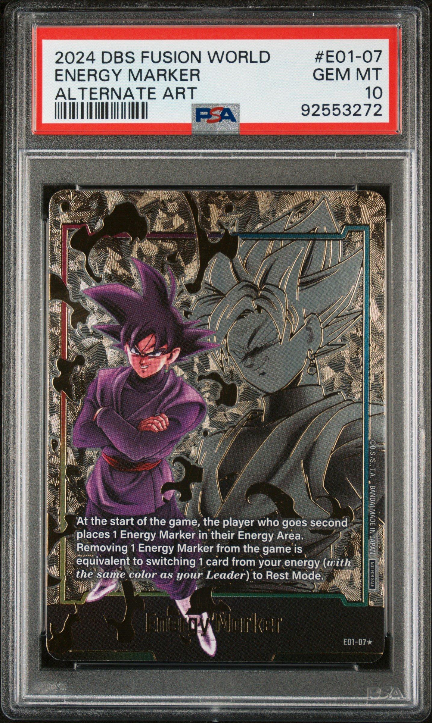 2024 Dragon Ball Super Card Game Fusion World Energy Marker Pack