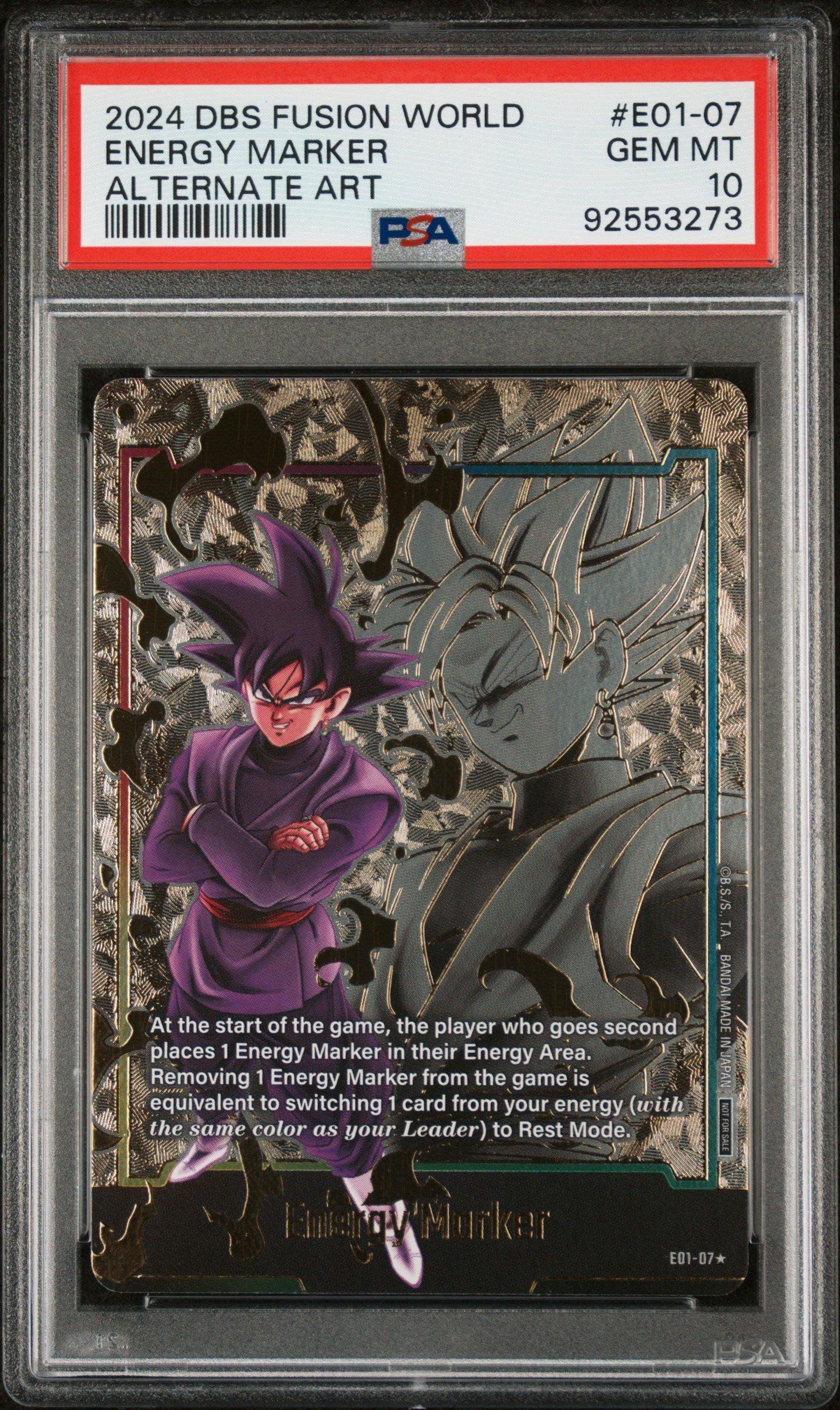 2024 Dragon Ball Super Card Game Fusion World Energy Marker Pack