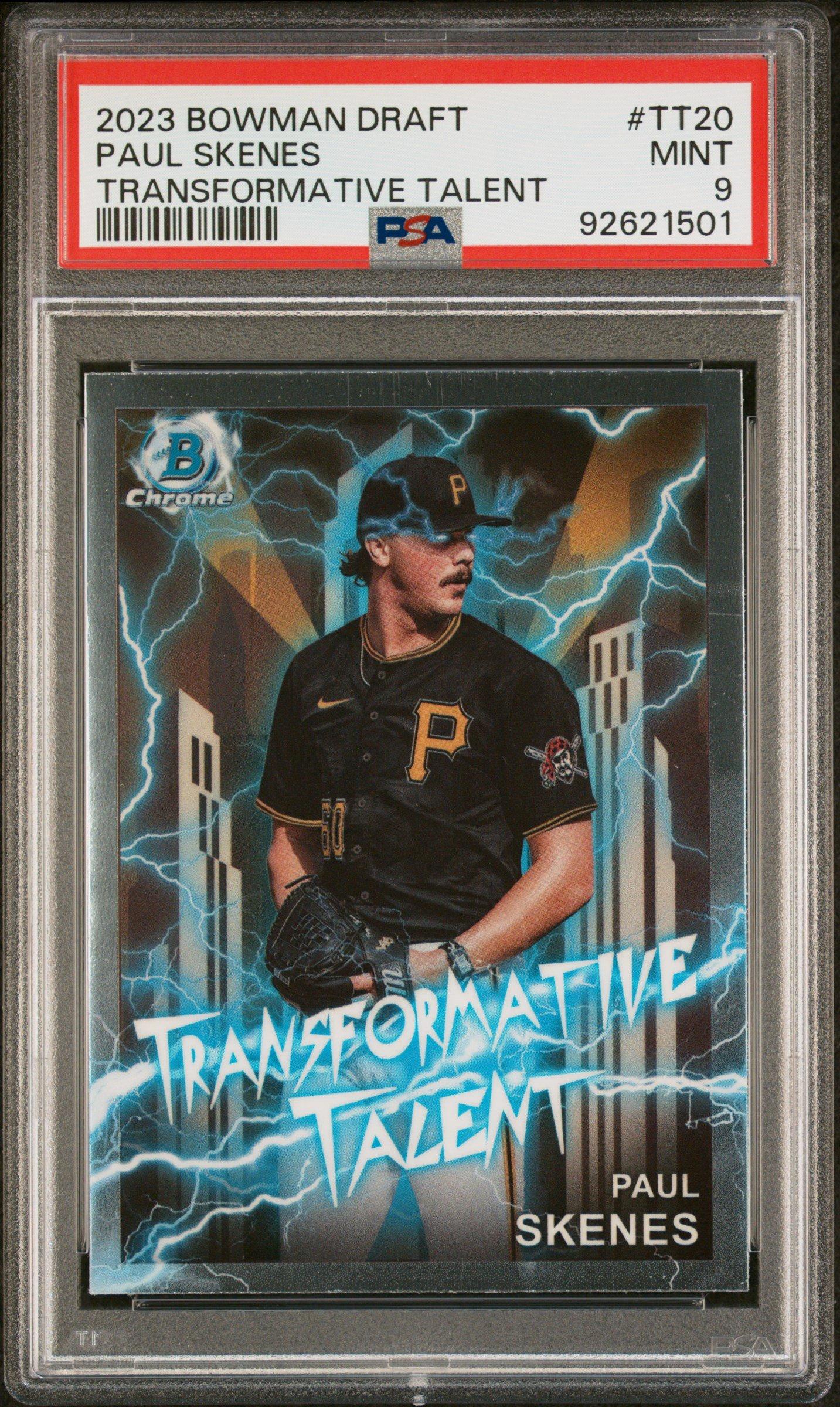 2023 Bowman Draft Transformative Talent Tt20 Paul Skenes PSA 9 