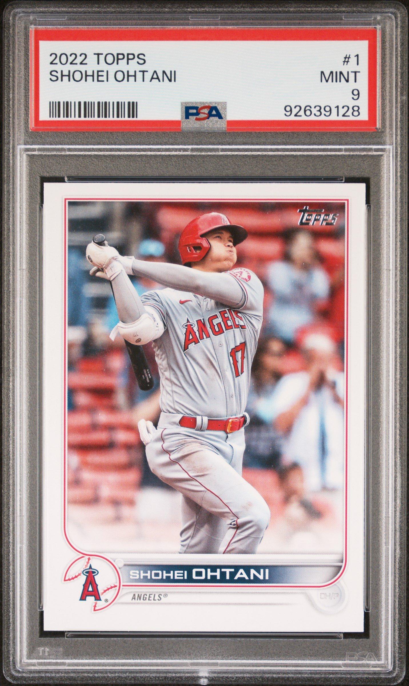 2022 Topps 1 Shohei Ohtani PSA 9 Graded Card | GameStop