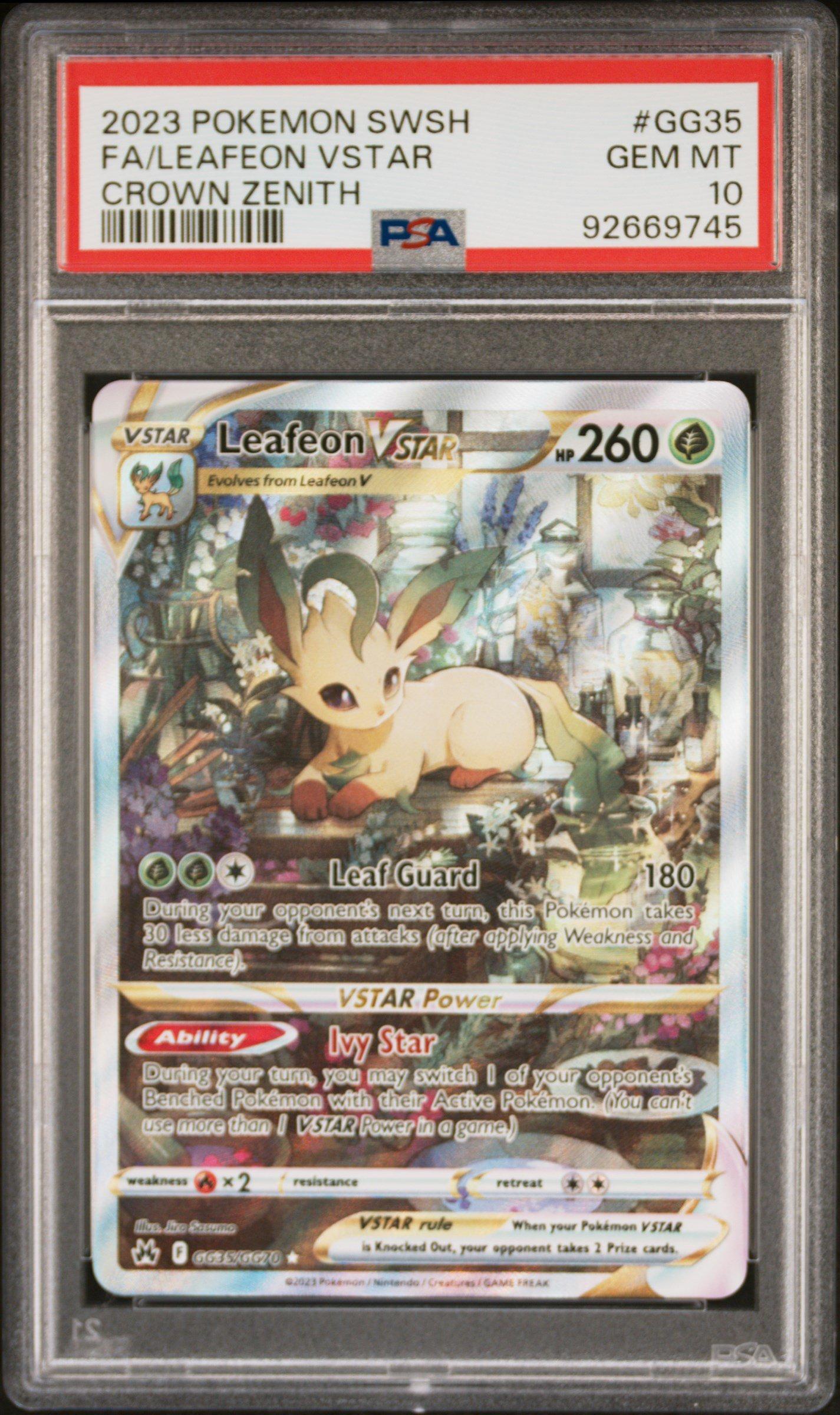 【PSA10】2023 マイティ・ソー MAR/SE40-006SP 2023 Pokemon Sword And Shield Crown Zenith Gg10 Full Art/mew PSA 9