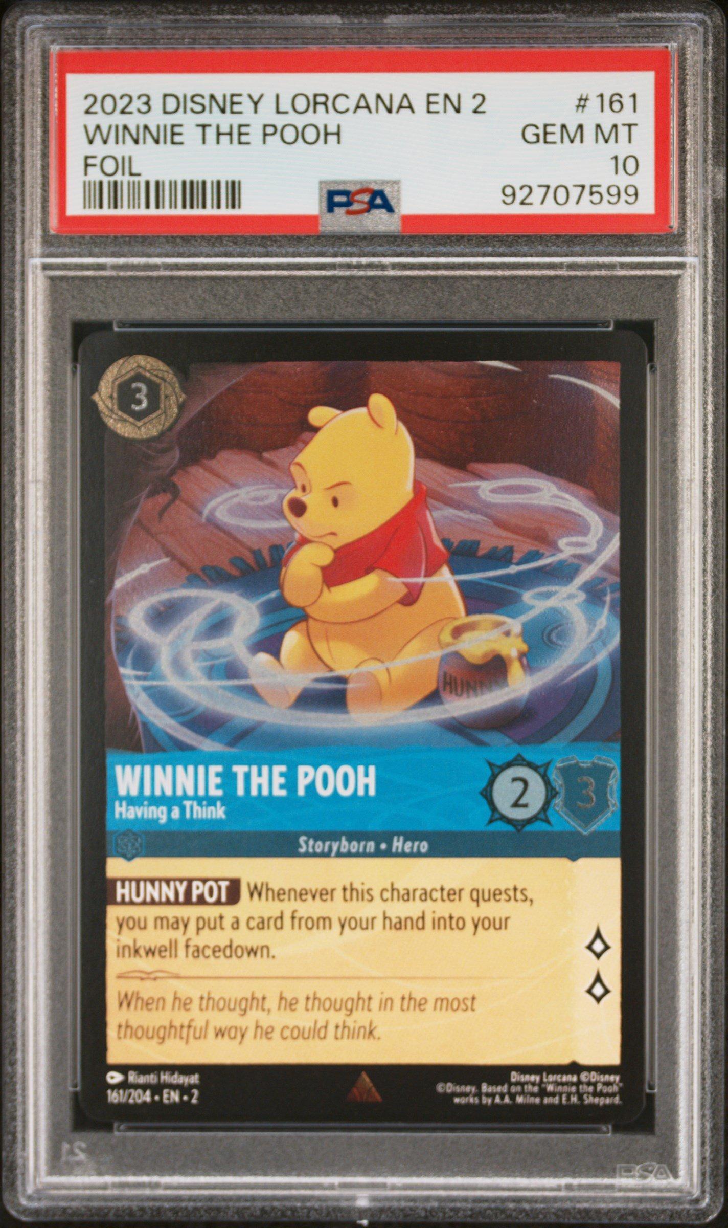 2023 Disney Lorcana En 2-rise Of The Floodborn 161 Winnie
