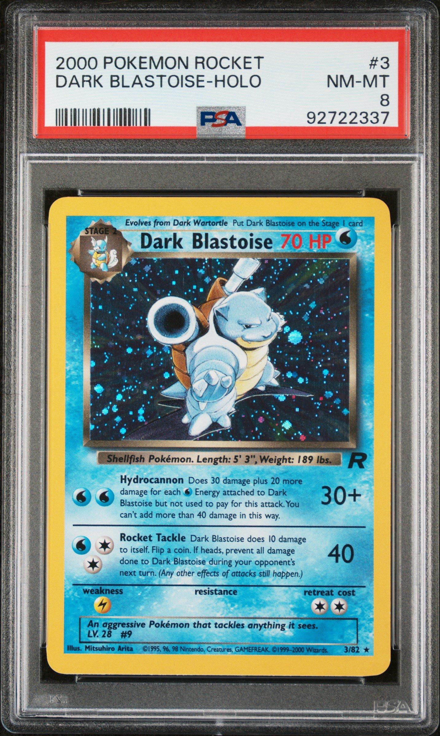 2000 Pokemon Rocket 3 Dark Blastoise-holo PSA 8 Graded Card | GameStop