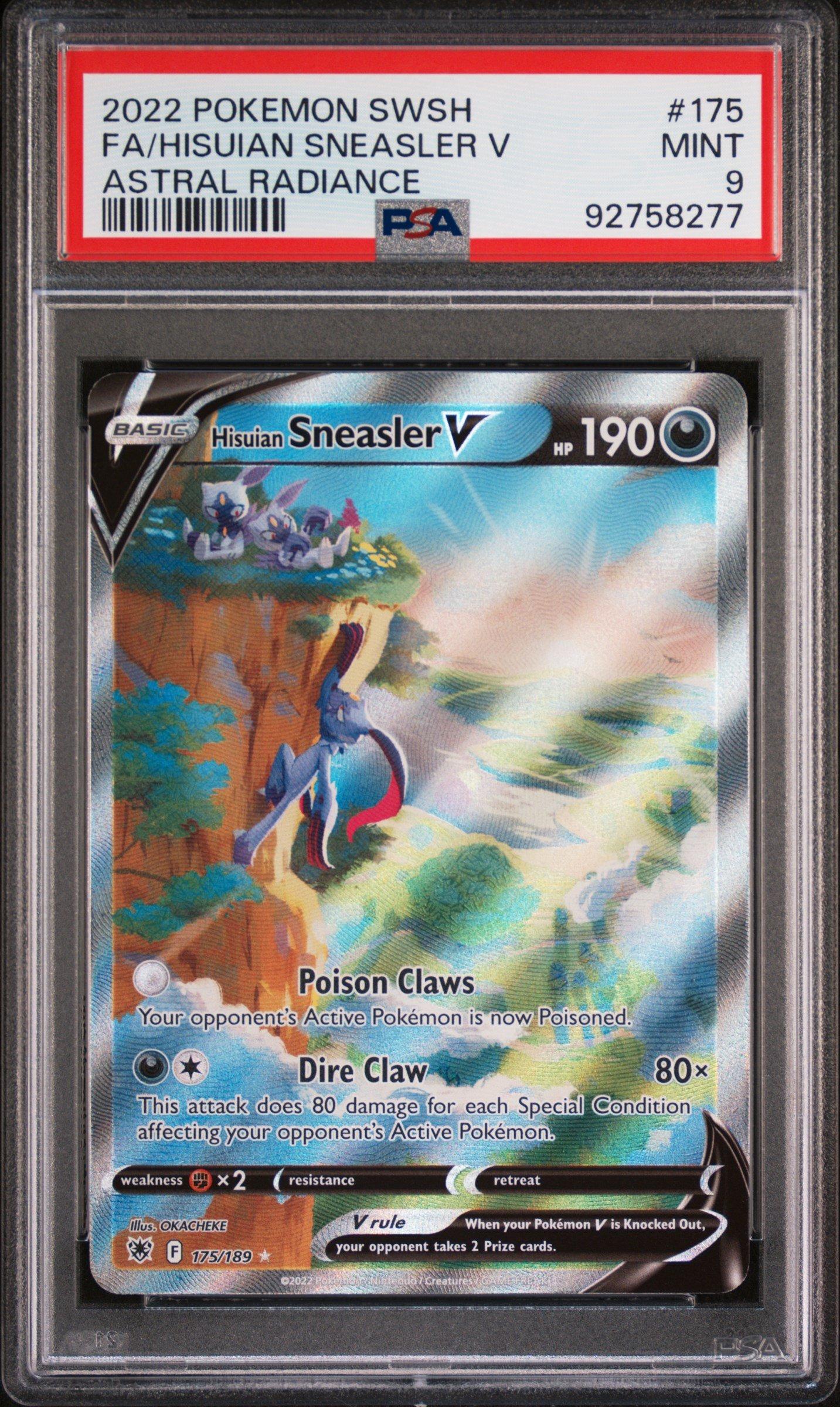 2022 Pokemon Sword & Shield Astral Radiance 175 Full Art/hisuian
