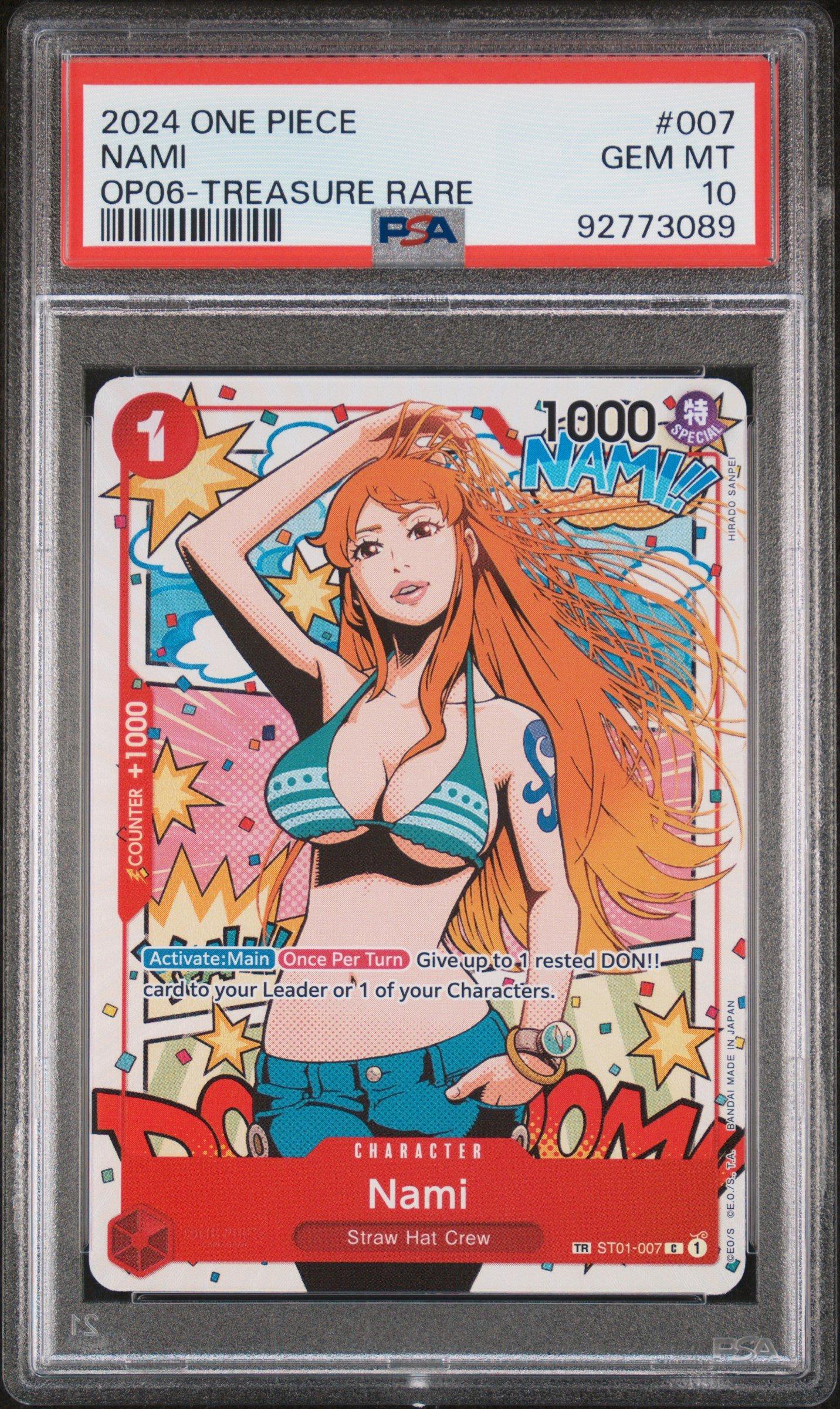 【PSA10】ワンピースカード レベッカ TREASURE RARE 2024 Auction Prices Realized Tcg Cards 2024 ONE PIECE SIMPLIFIED