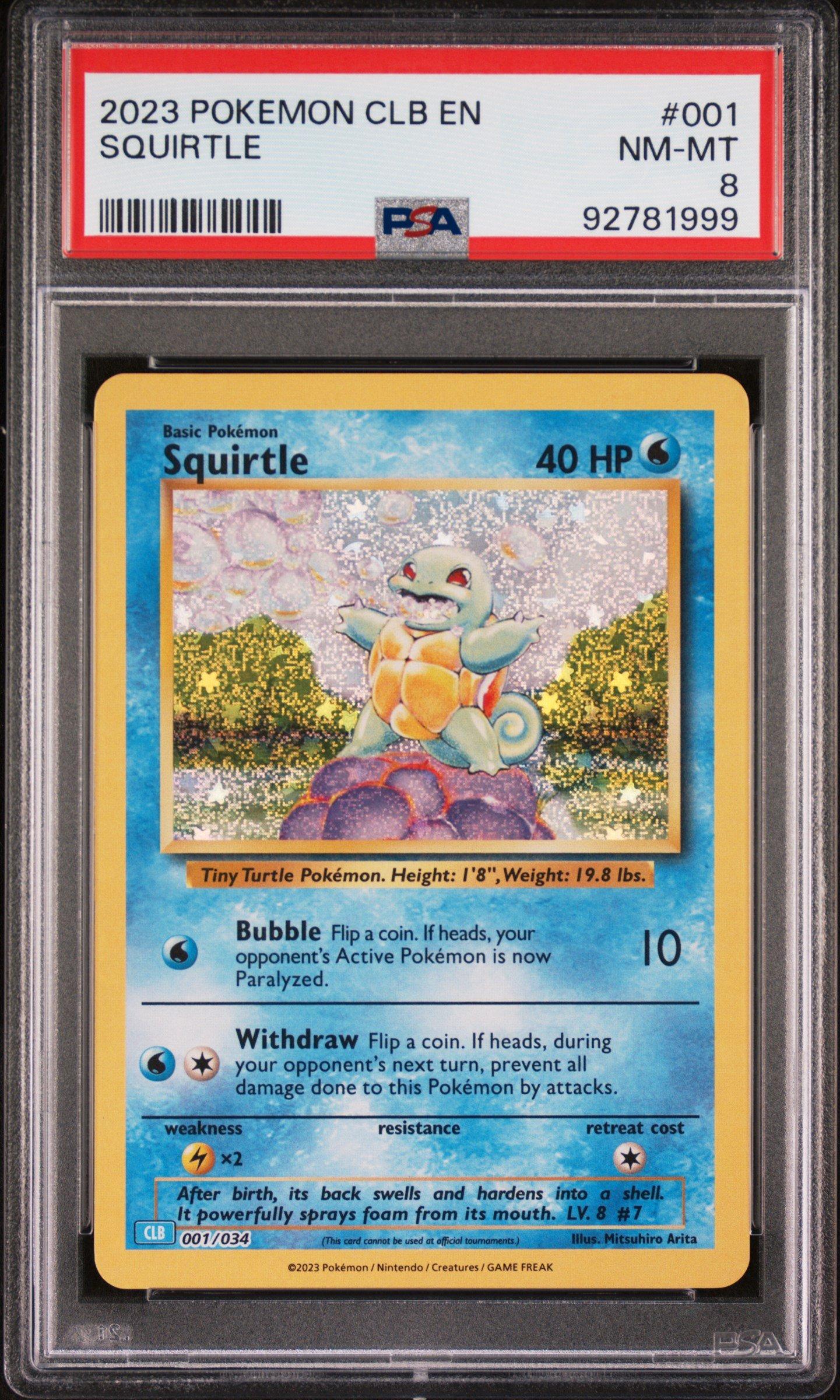 2023 Pokemon Clb-trading Card Game Classic Blastoise & Suicune Ex