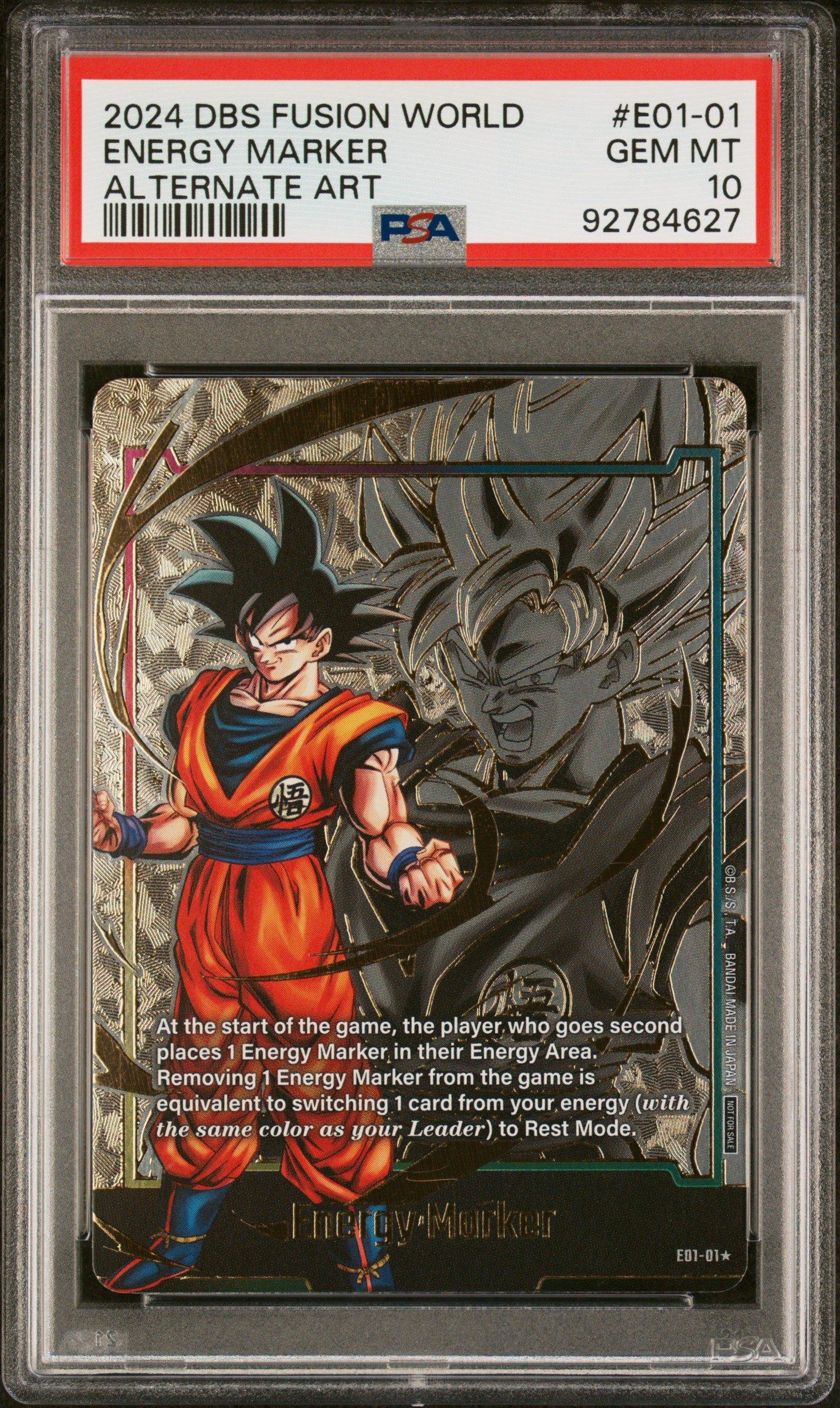 2024 Dragon Ball Super Card Game Fusion World Energy Marker Pack
