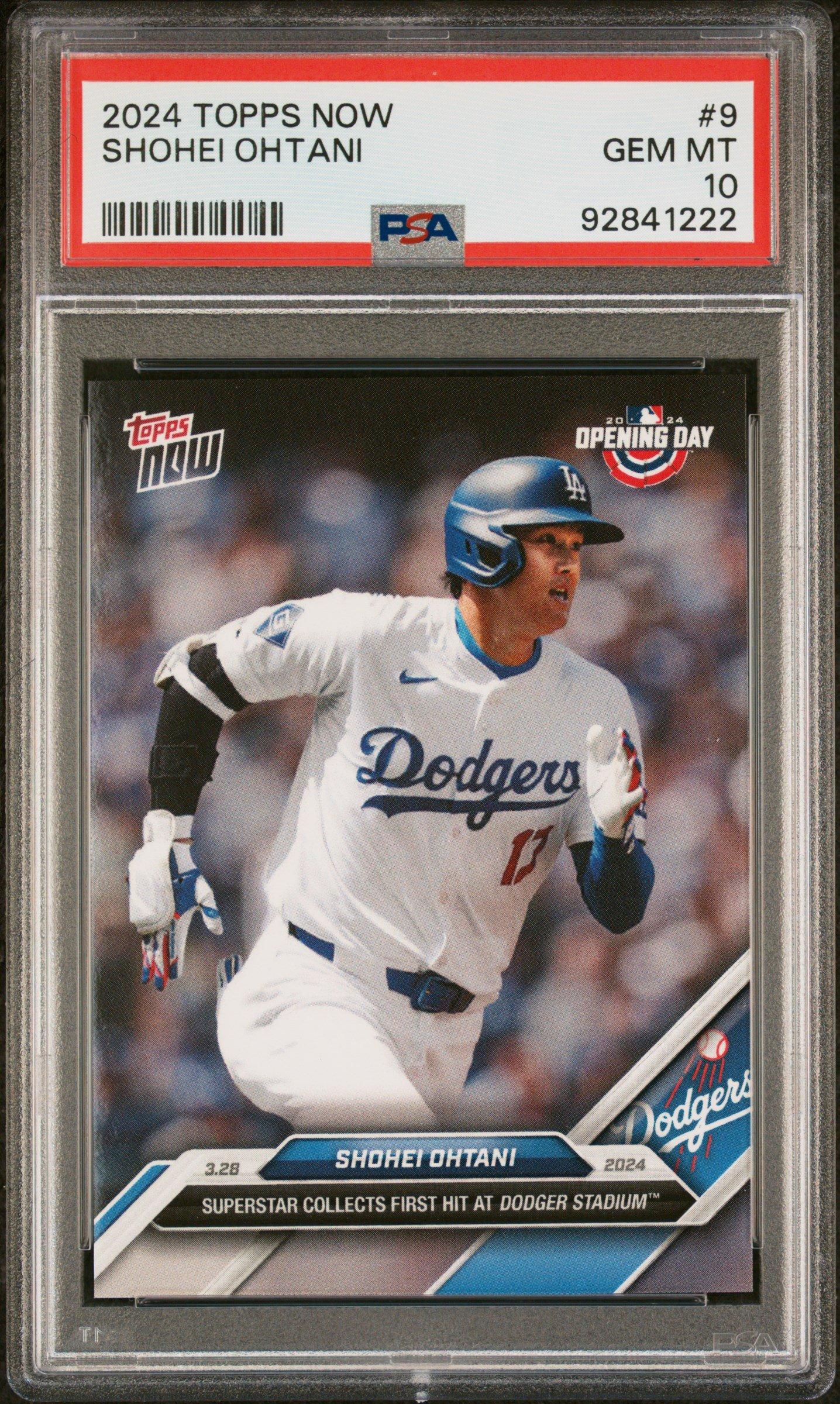 2024 Topps Now 9 Shohei Ohtani PSA 10