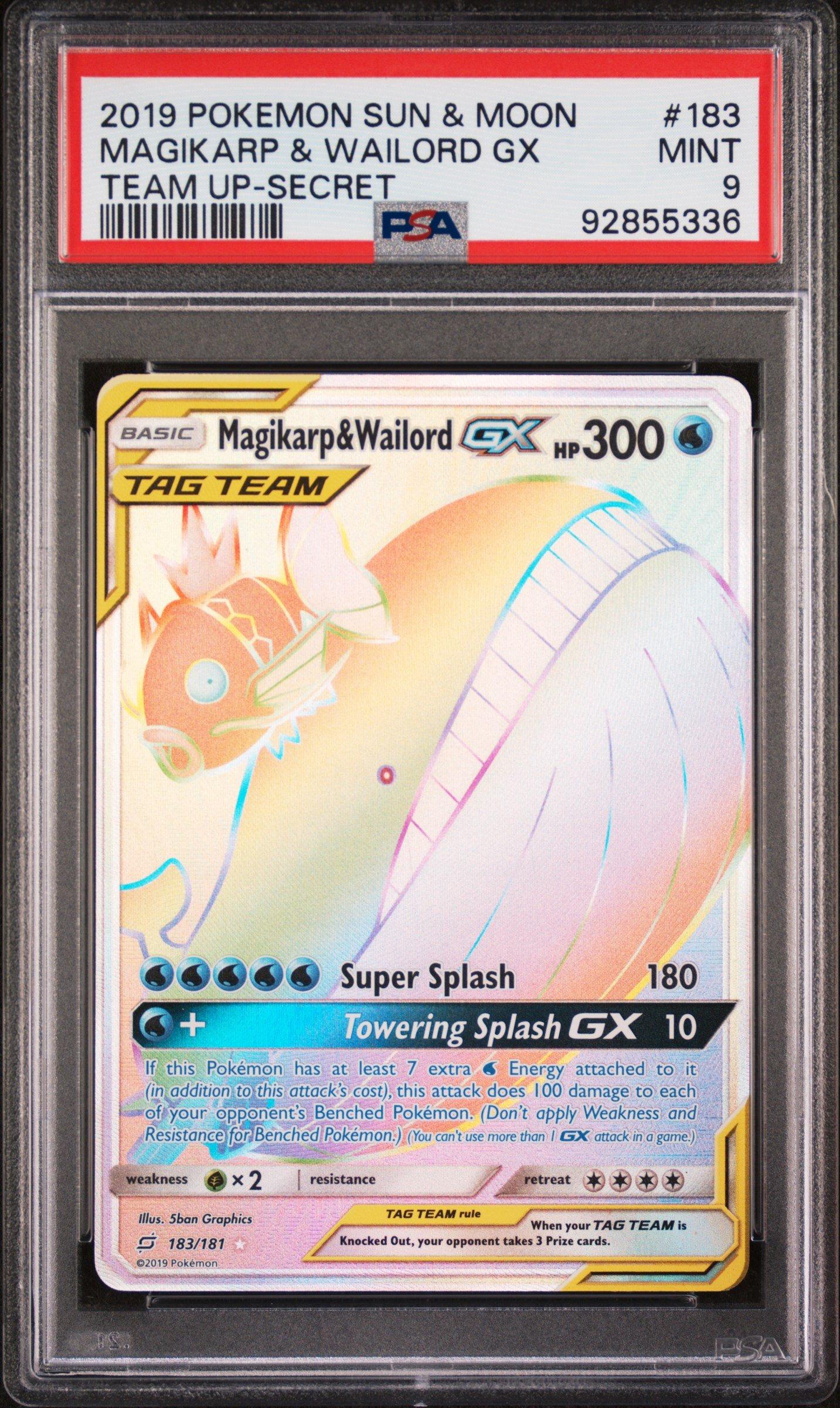 magikarp pokemon card full art Magikarp 2023 Pokemon Triple Beat Japanese Art Rare #080 PSA Authenticated 9 Card
