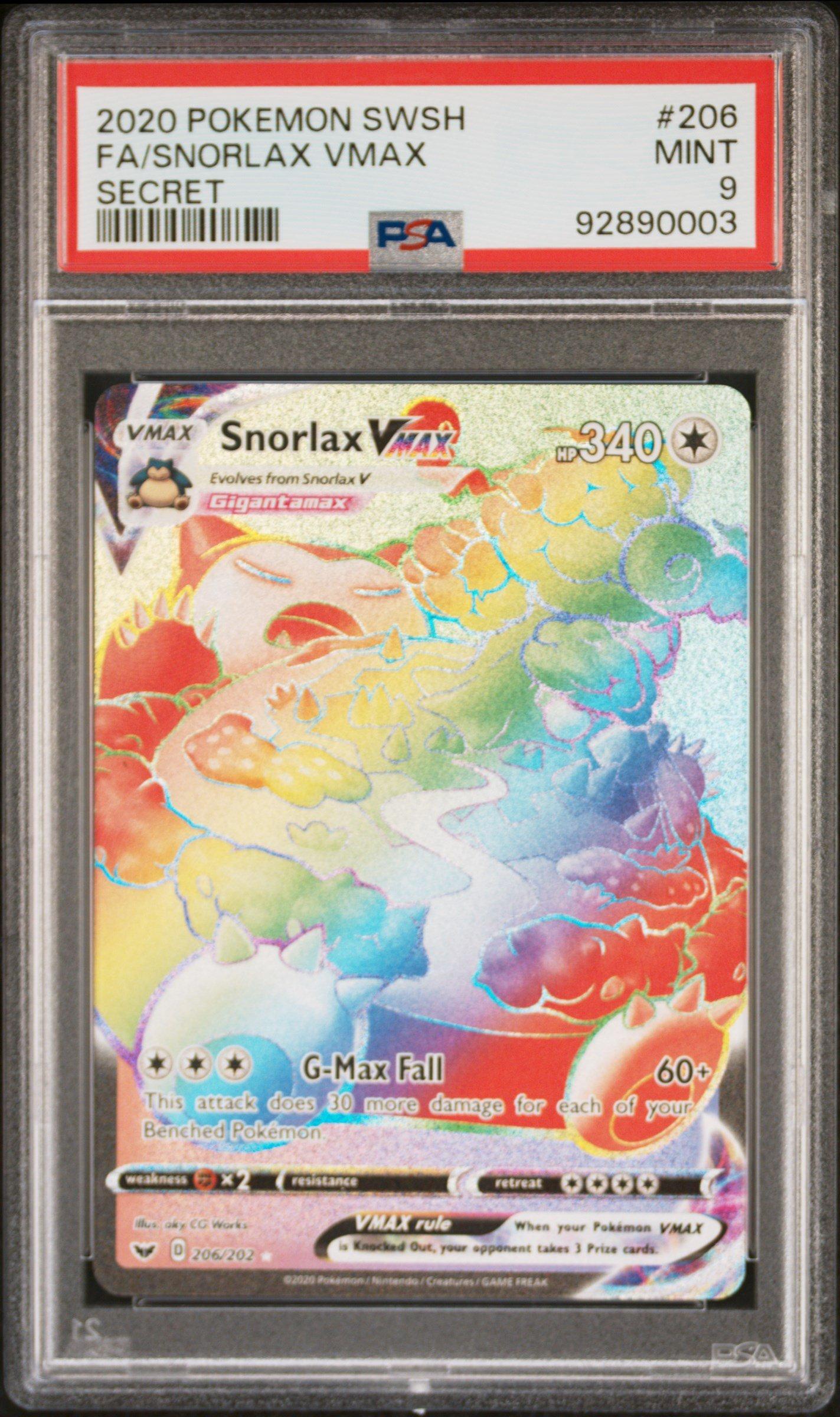 Psa 10 Snorlax Vmax high quality