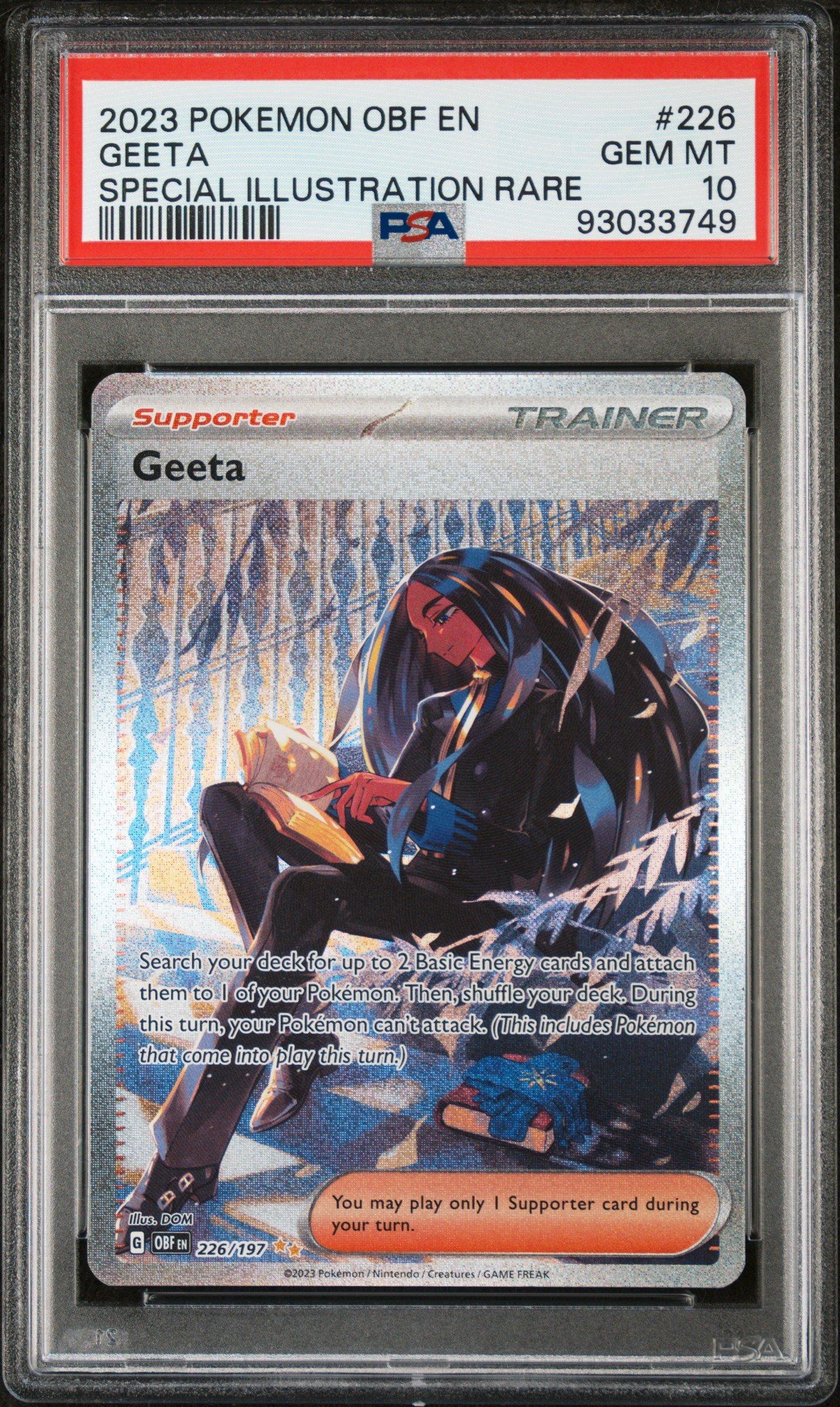 geeta pokemon card 151 PokeArtica AI Artwork Custom Card
