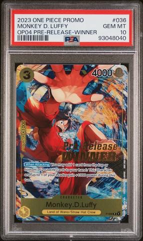 ワンピース カードゲーム 2023 ONE PIECE JPN SABO #083 PSA10 PSA 10 Sabo OP04-083 SR 8 Pack Battle Winner Prize One Piece