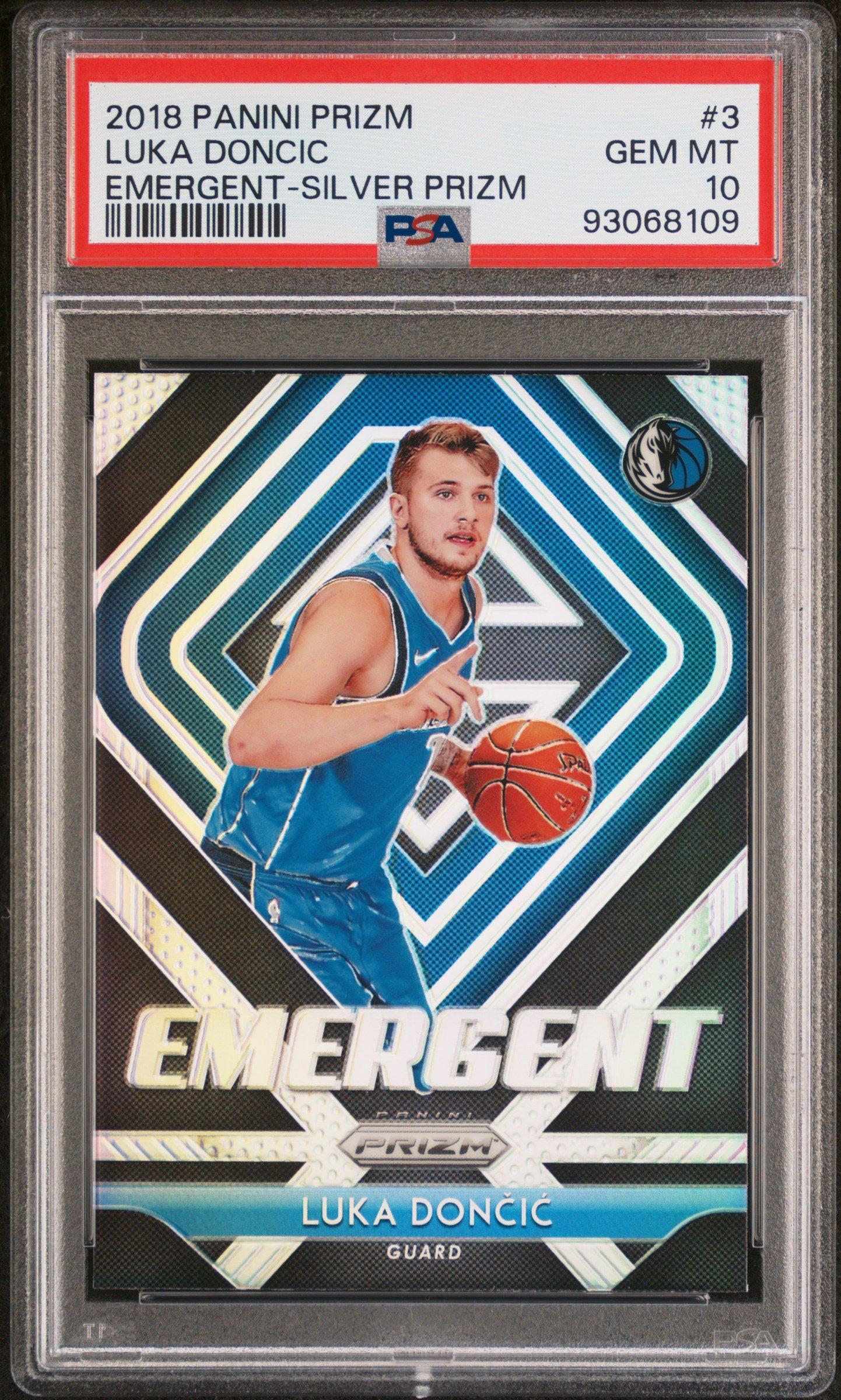 luka doncic graded card 2019 Donruss Optic - Luka Doncic - My House! - #1 main image 1