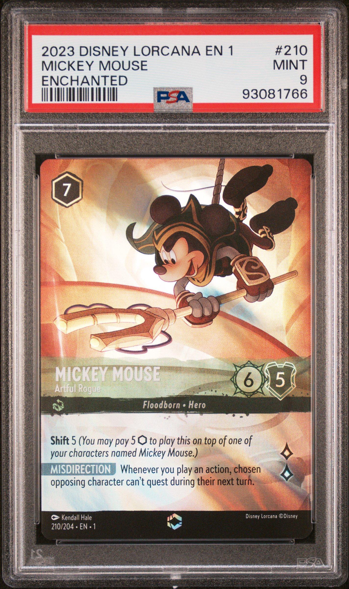 2023 Disney Lorcana En 1-the First Chapter 210 Mickey Mouse