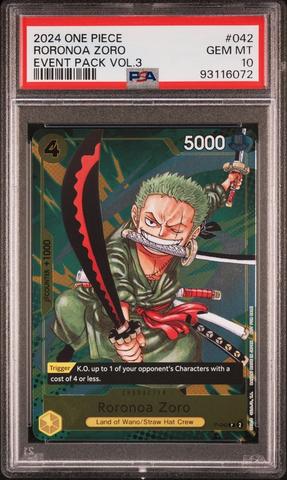 2023 One Piece Promos 013 Roronoa Zoro Treasure Cup 2023-top