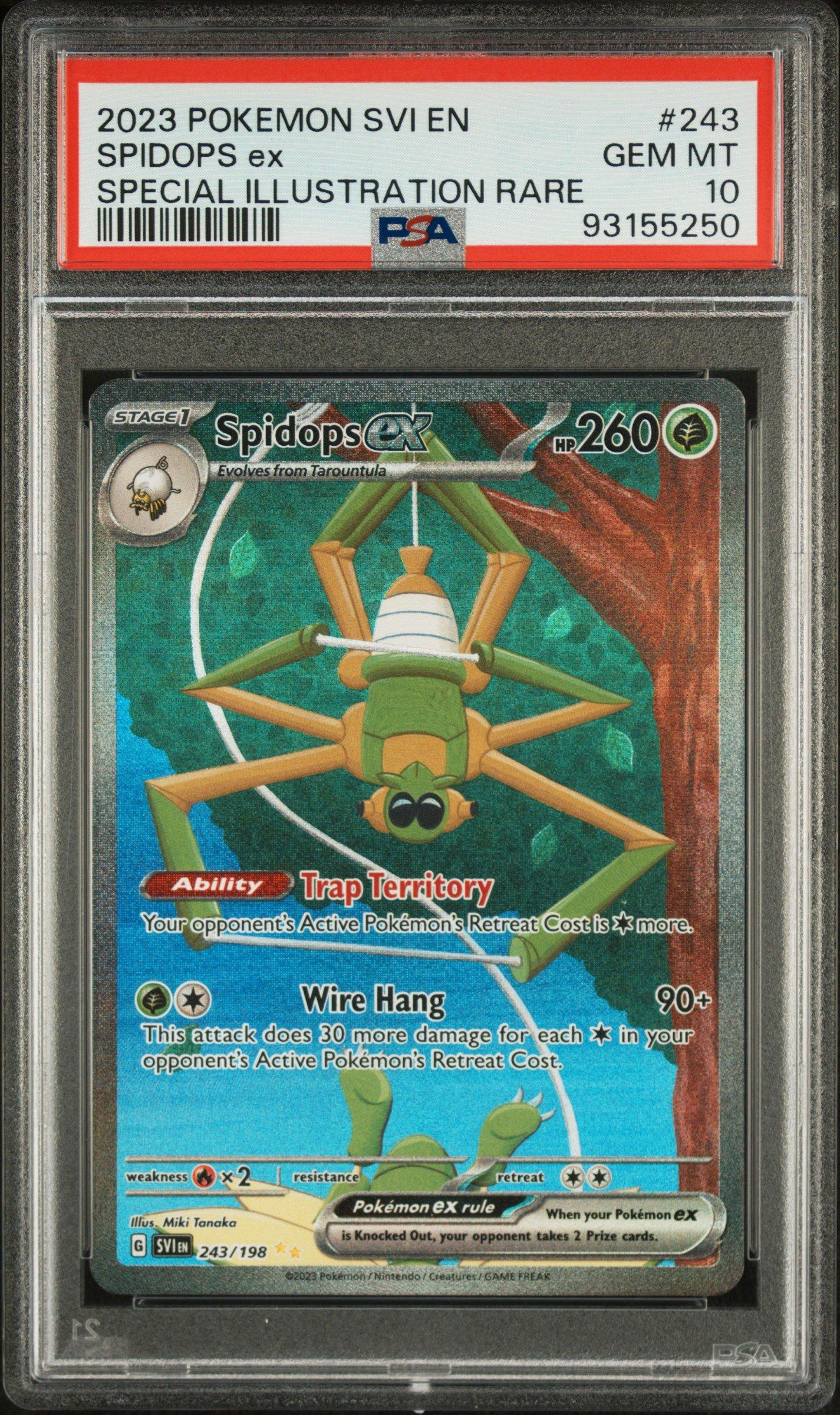 2023 Pokemon Svi En-scarlet & Violet 243 Spidops Ex Special
