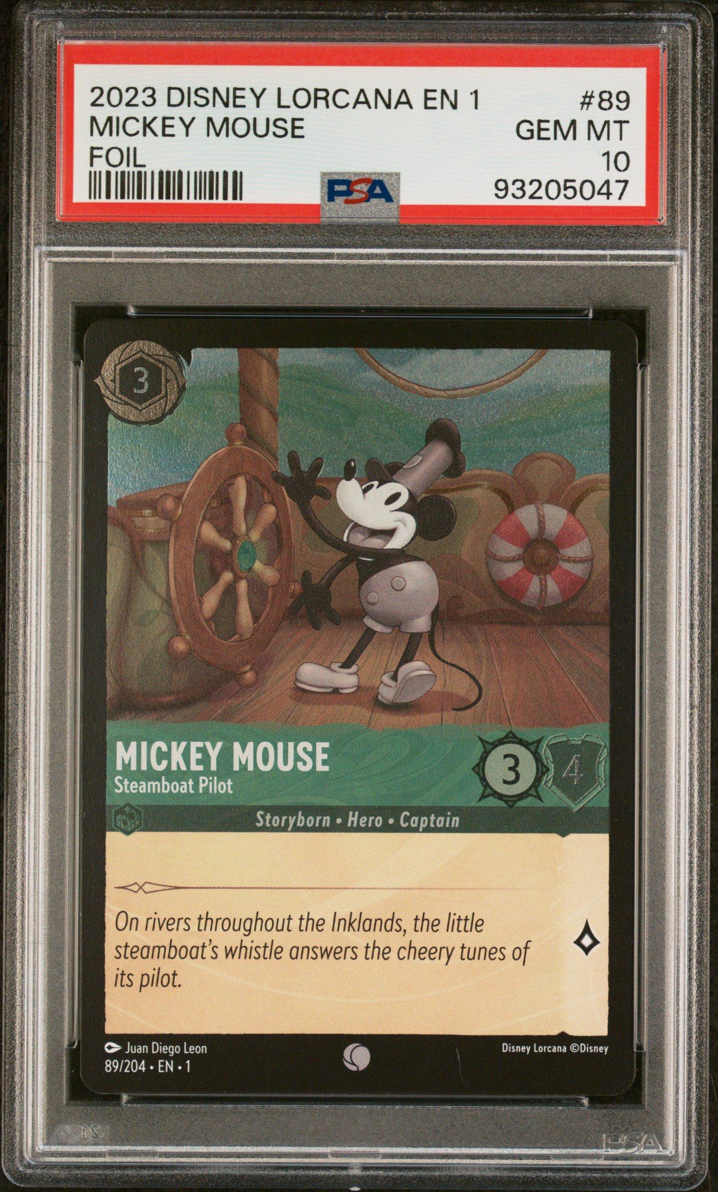 2023 Disney Lorcana En 1-the First Chapter 89 Mickey Mouse