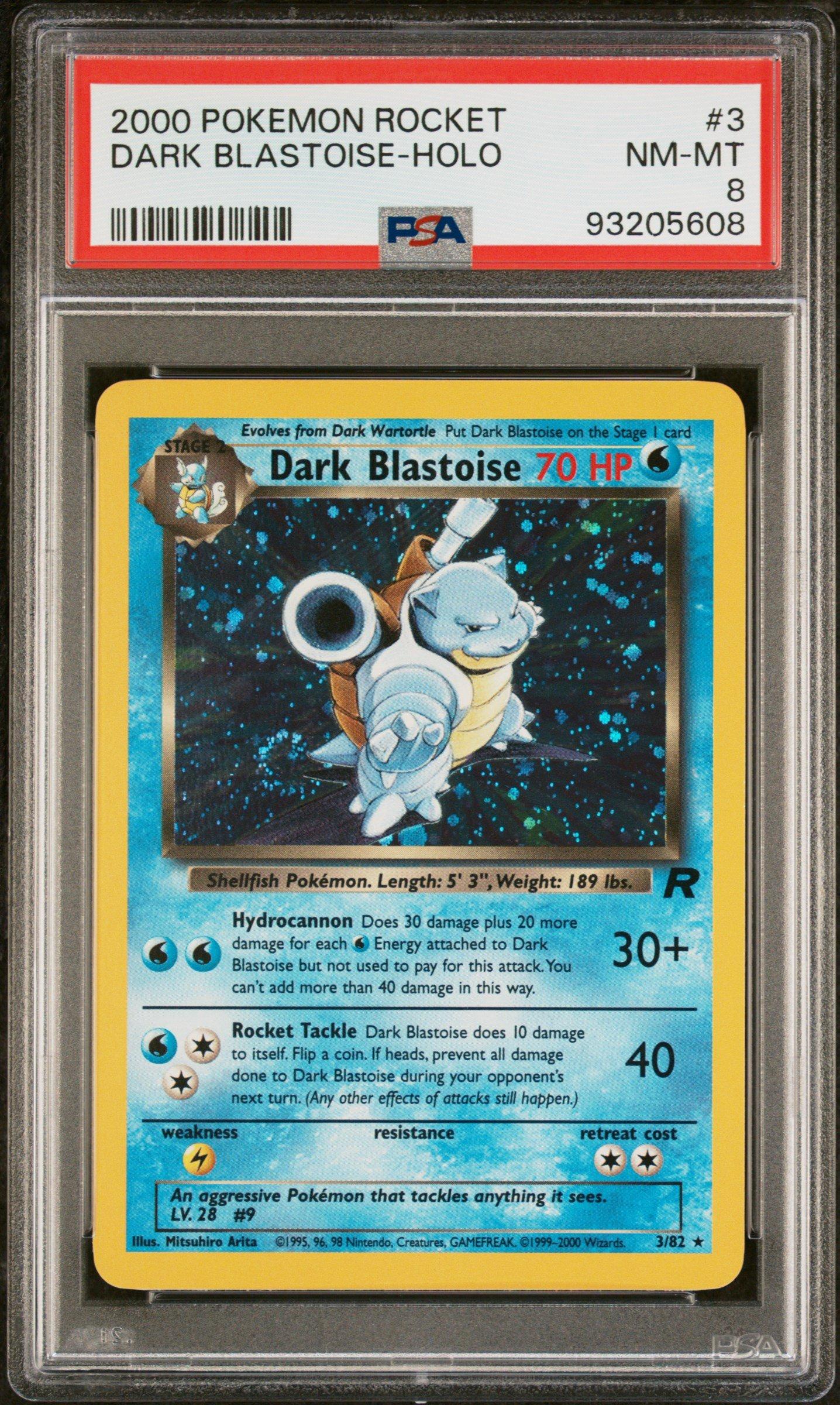 2000 Pokemon Rocket 3 Dark Blastoise-holo PSA 8 Graded Card | GameStop