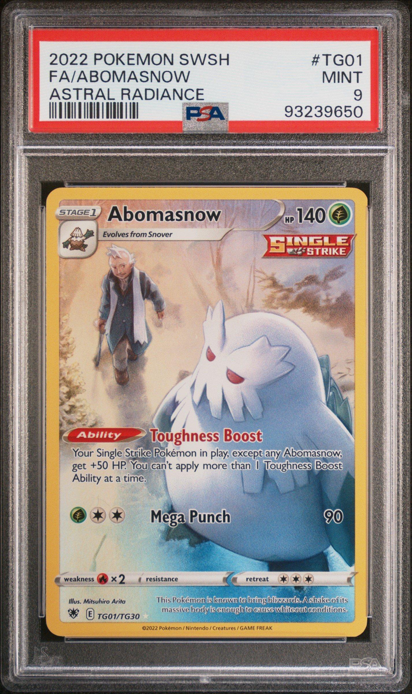 pokemon abomasnow card Abomasnow - 40/162 - Rare - Pokemon Singles  XY - BREAKthrough