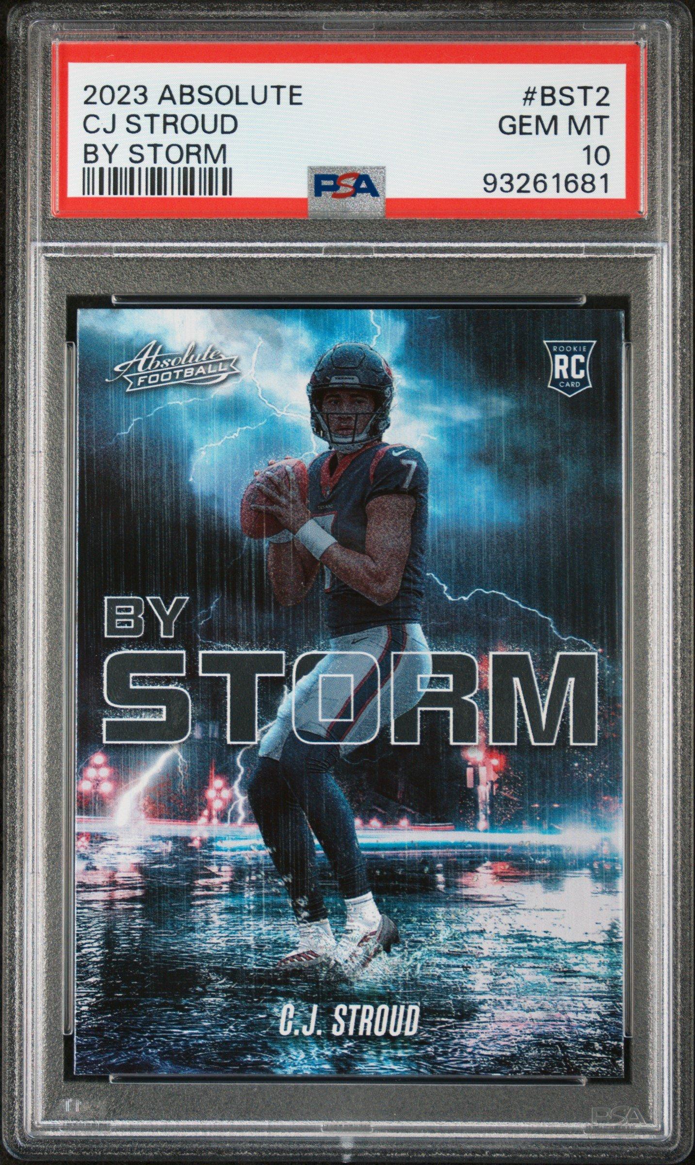 2023 Panini Absolute By Storm Bst2 Cj Stroud PSA 10