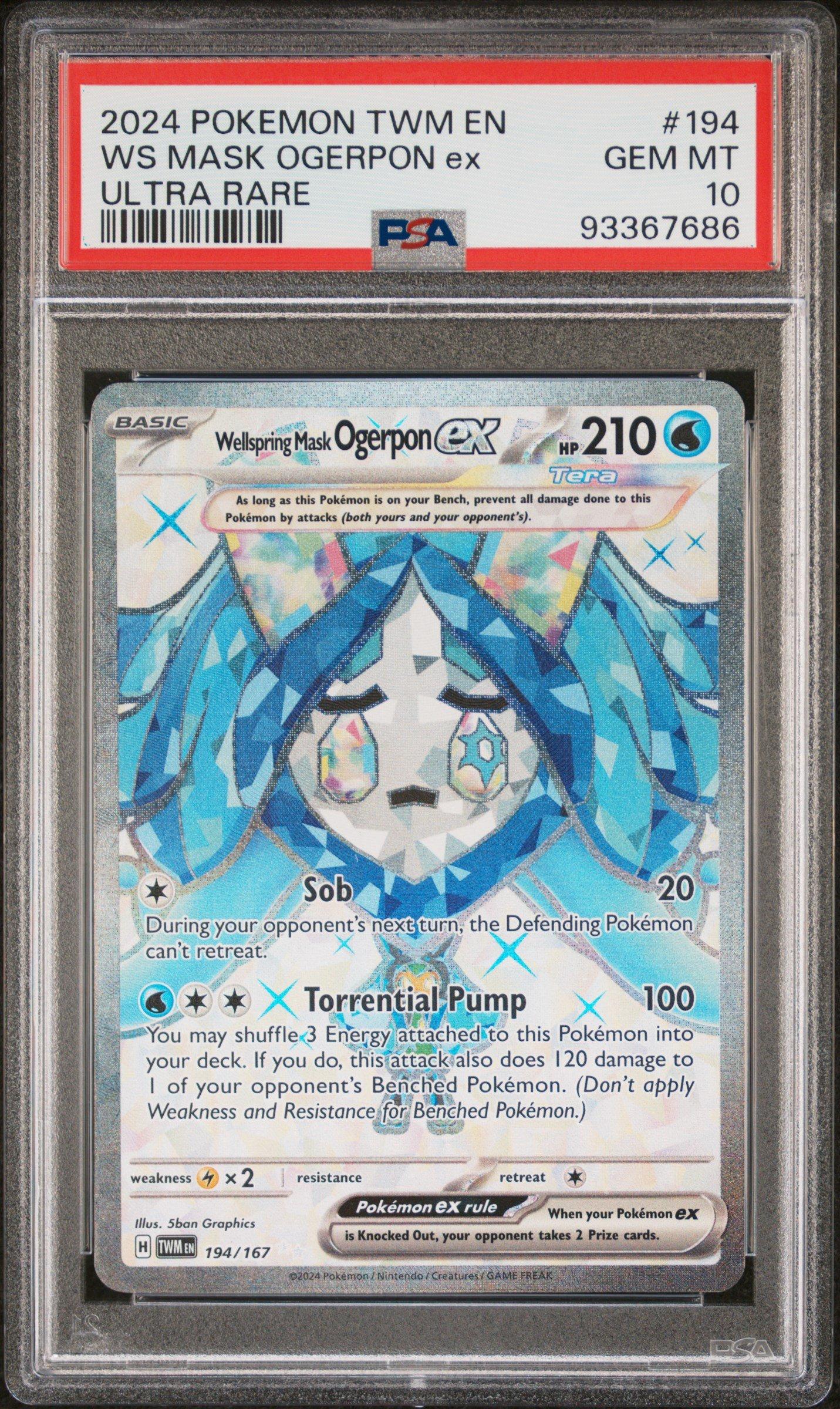 GameStop 2024 Pokemon Twm En-twilight Masquerade 194 Wellspring 